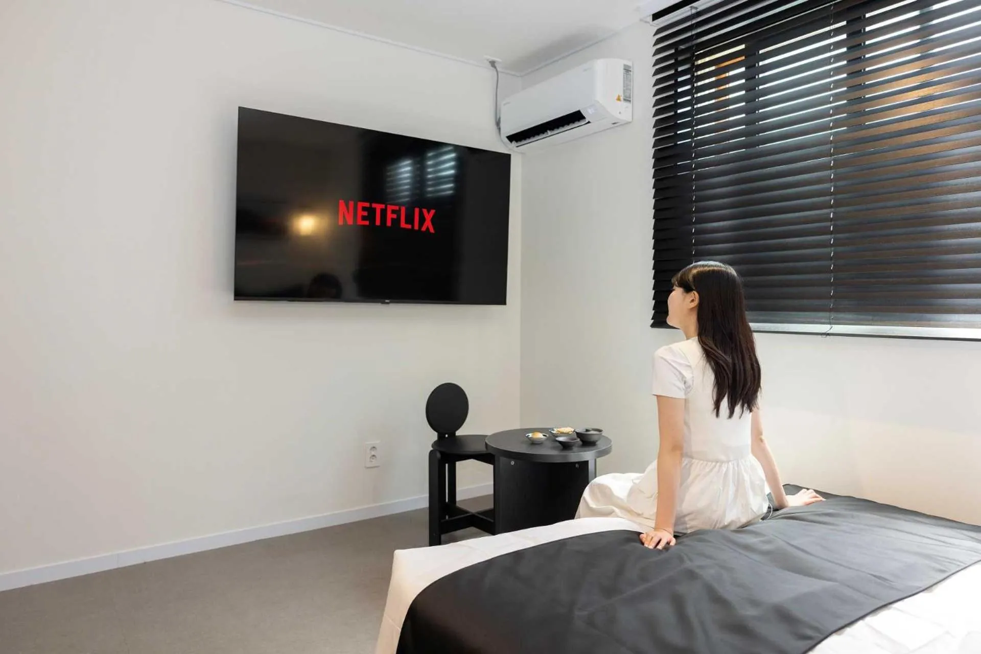 TV and multimedia, Bed in Anook Hotel and Spa Daejeon Yuseong