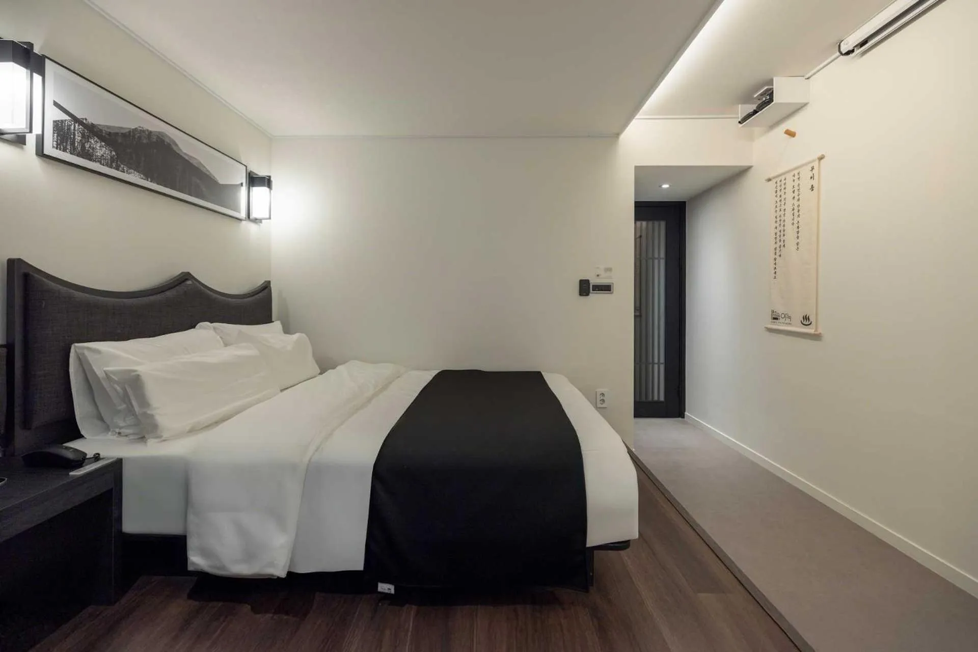 Bed in Anook Hotel and Spa Daejeon Yuseong