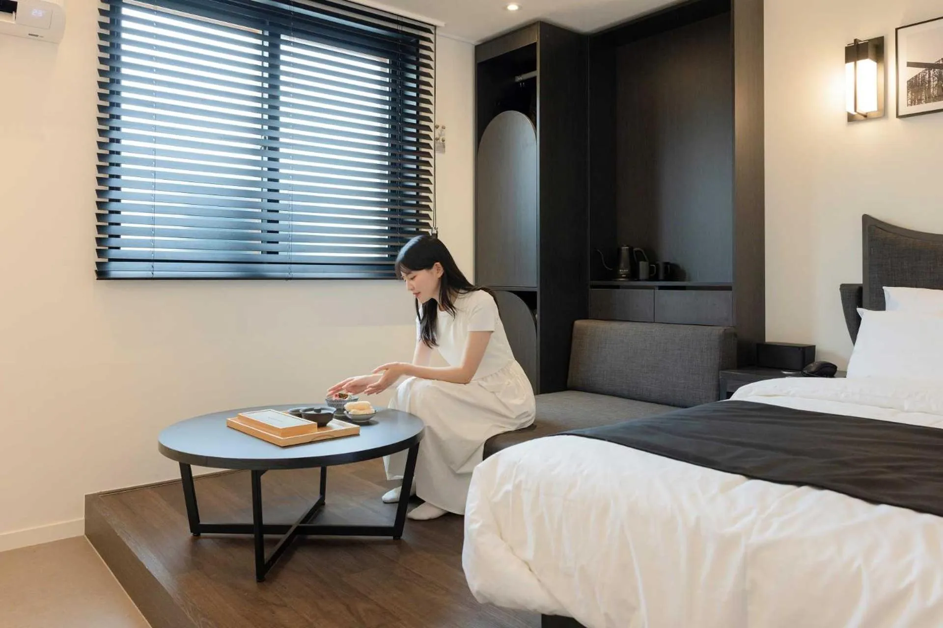 Photo of the whole room, Bed in Anook Hotel and Spa Daejeon Yuseong