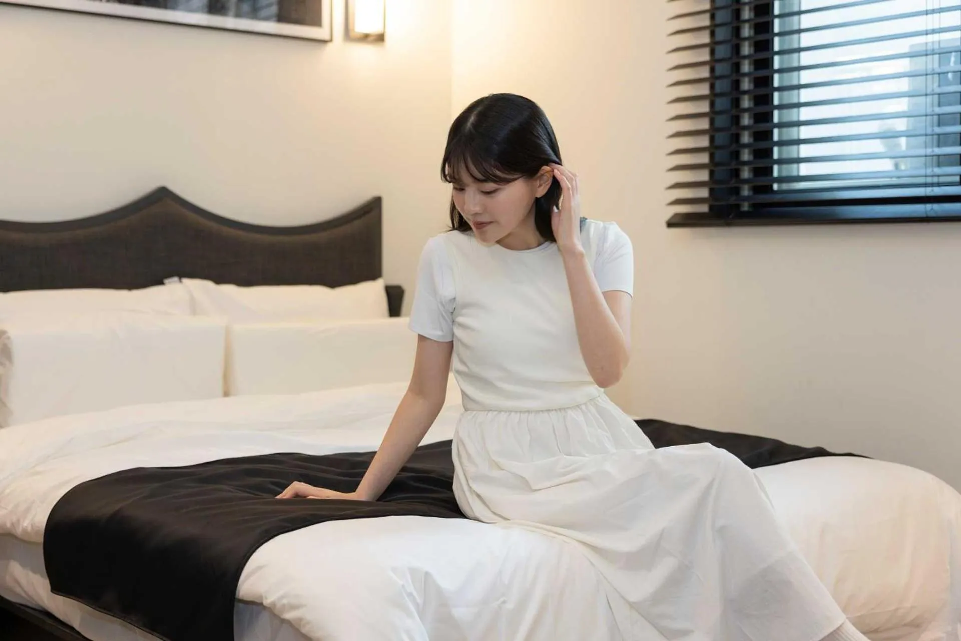 Photo of the whole room, Bed in Anook Hotel and Spa Daejeon Yuseong