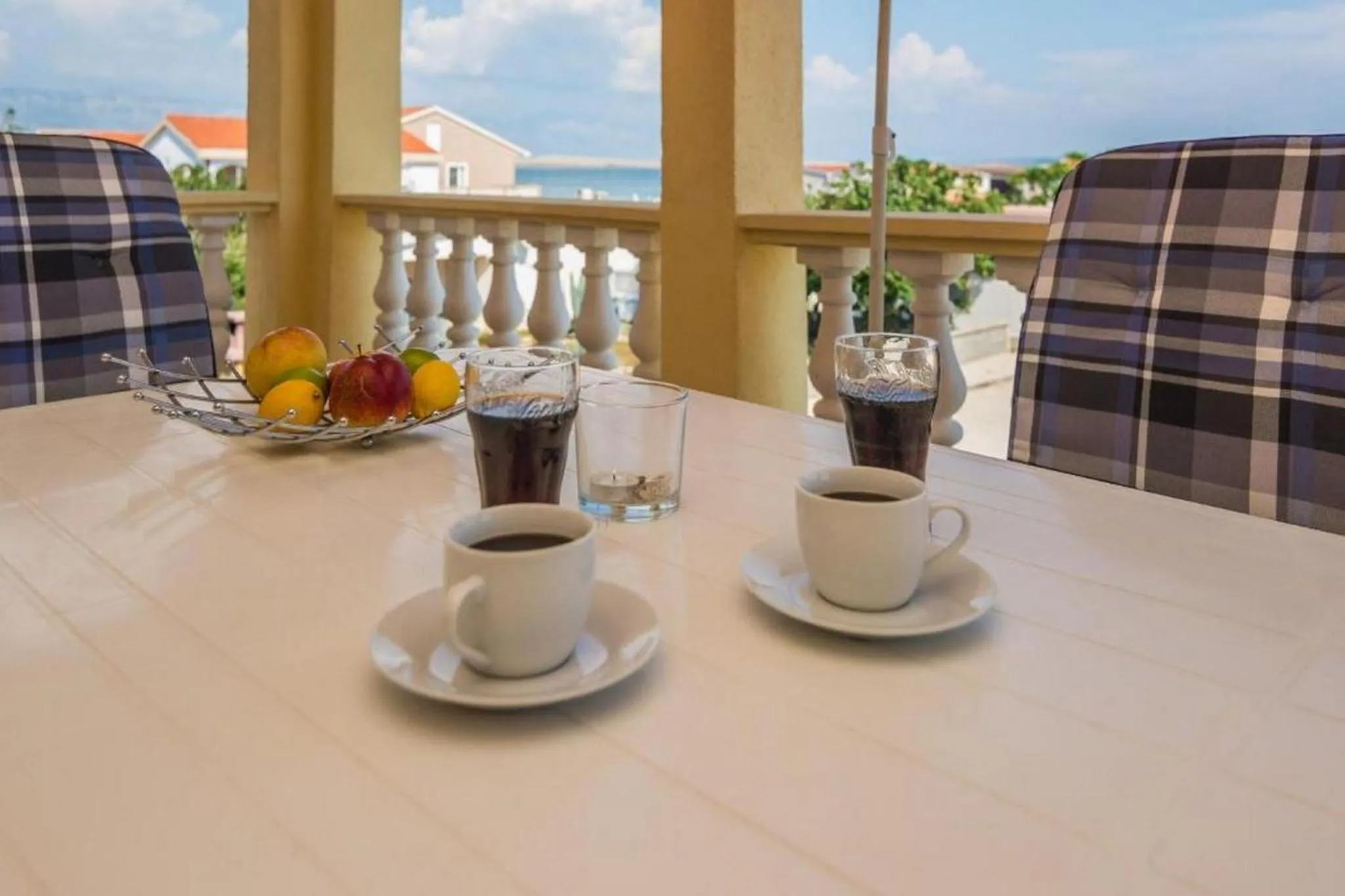 Patio in Apartments Delic-Pejic