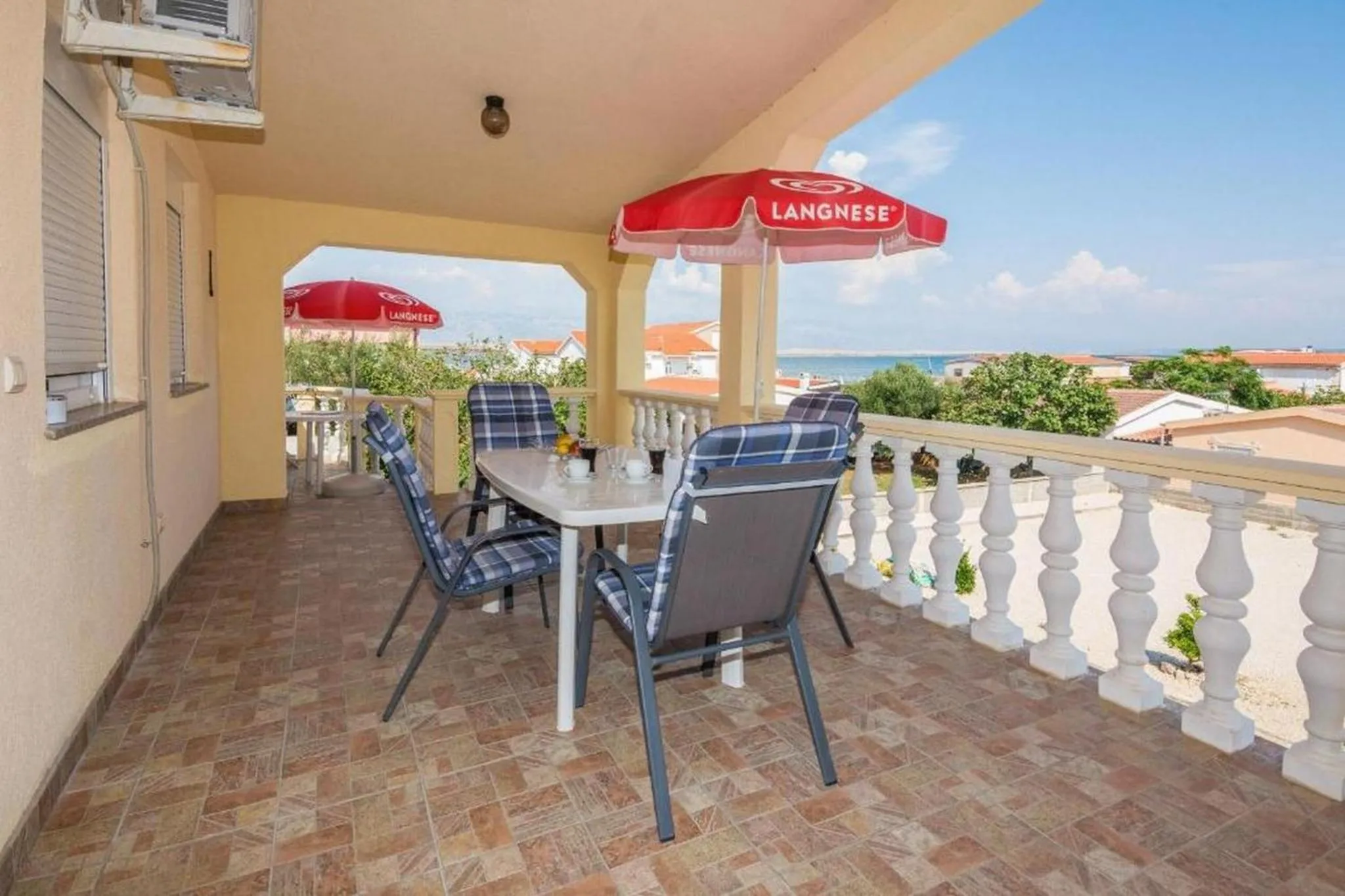 Patio in Apartments Delic-Pejic