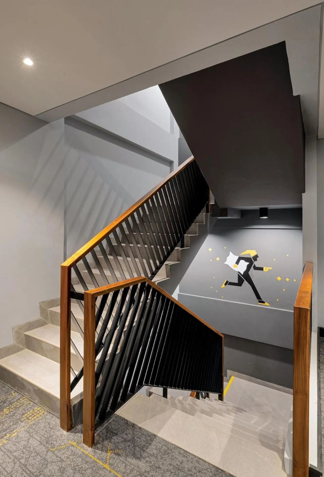 View (from property/room), Bed in ROOMS INC Sudirman Jakarta