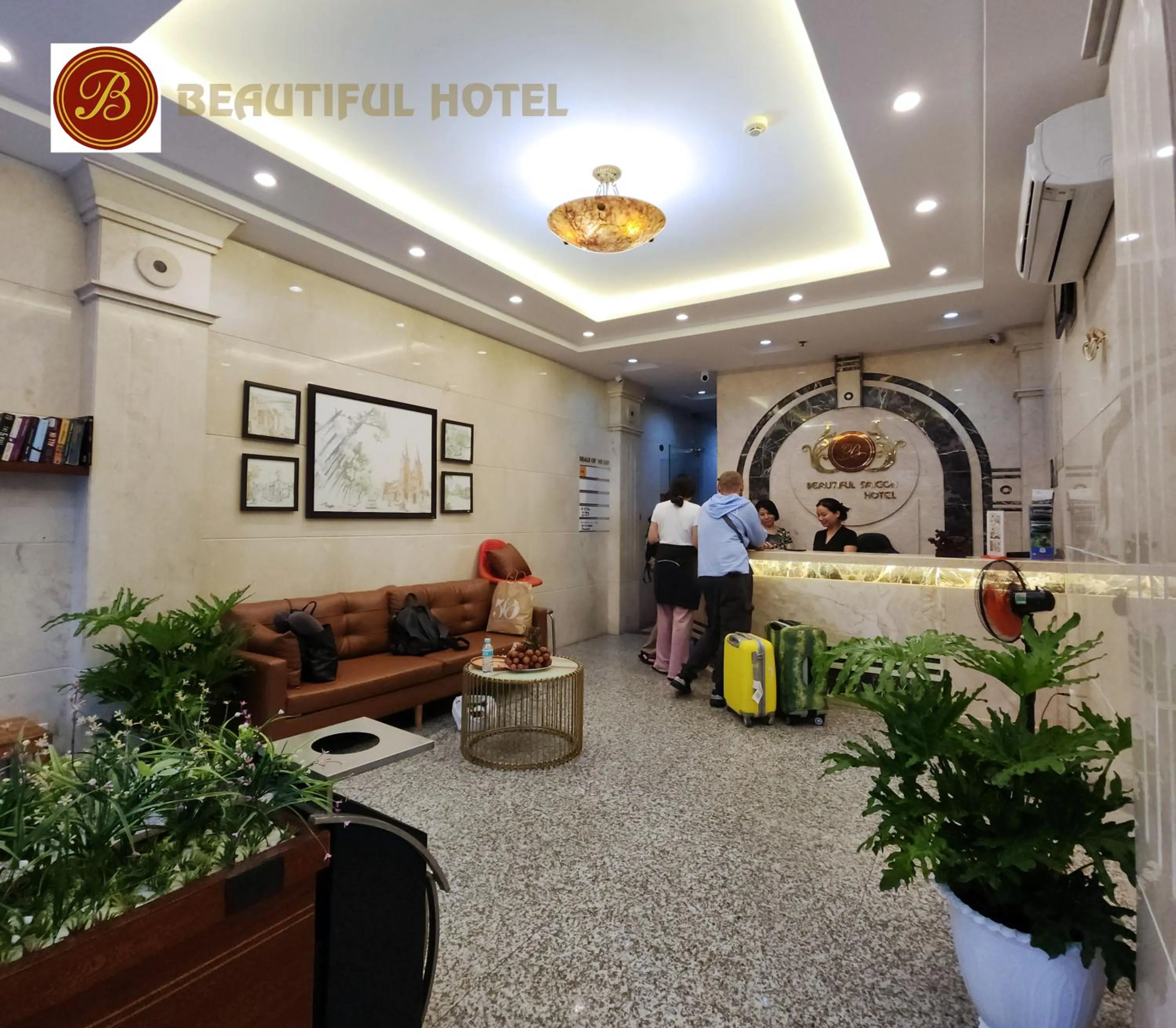 Lobby or reception in Beautiful Hotel Bui vien