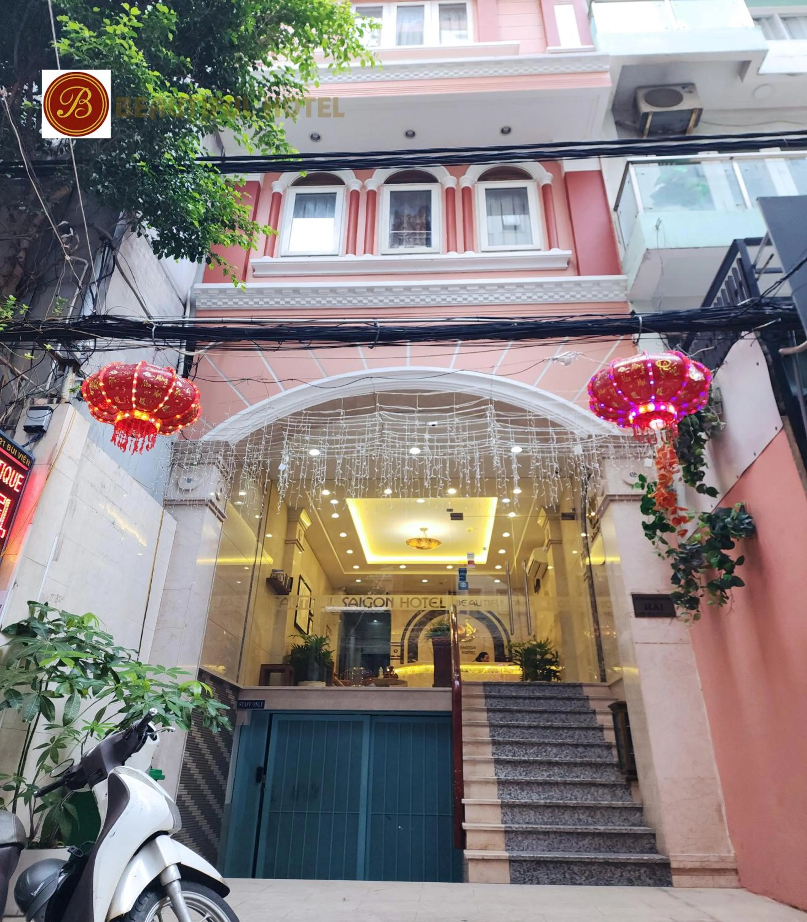 Property building in Beautiful Hotel Bui vien