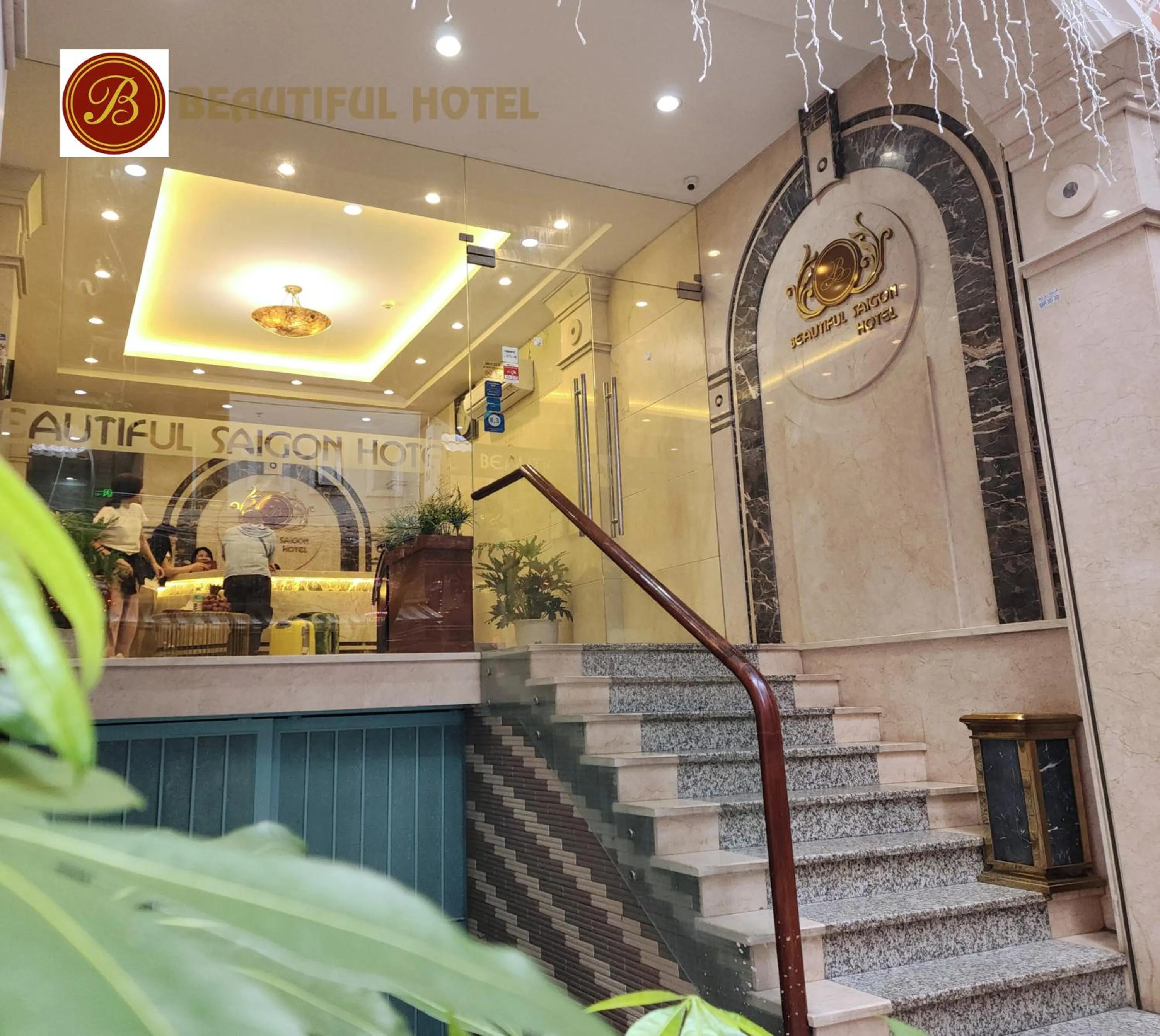 Facade/entrance in Beautiful Hotel Bui vien