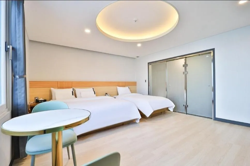 Bed in Jinhae 701 Hotel