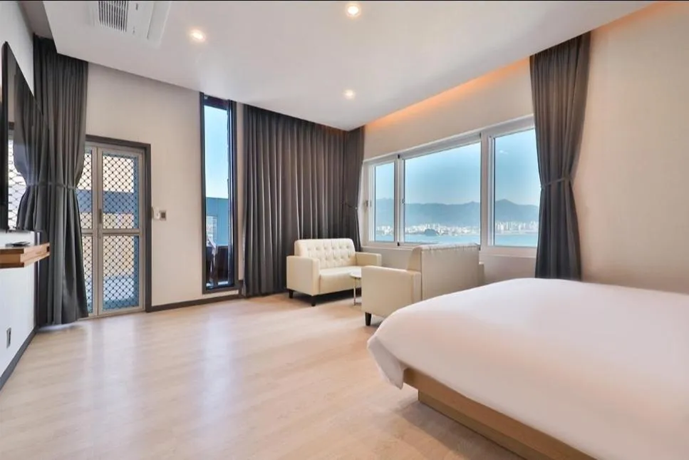Bed in Jinhae 701 Hotel