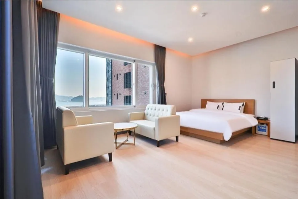 Bed in Jinhae 701 Hotel