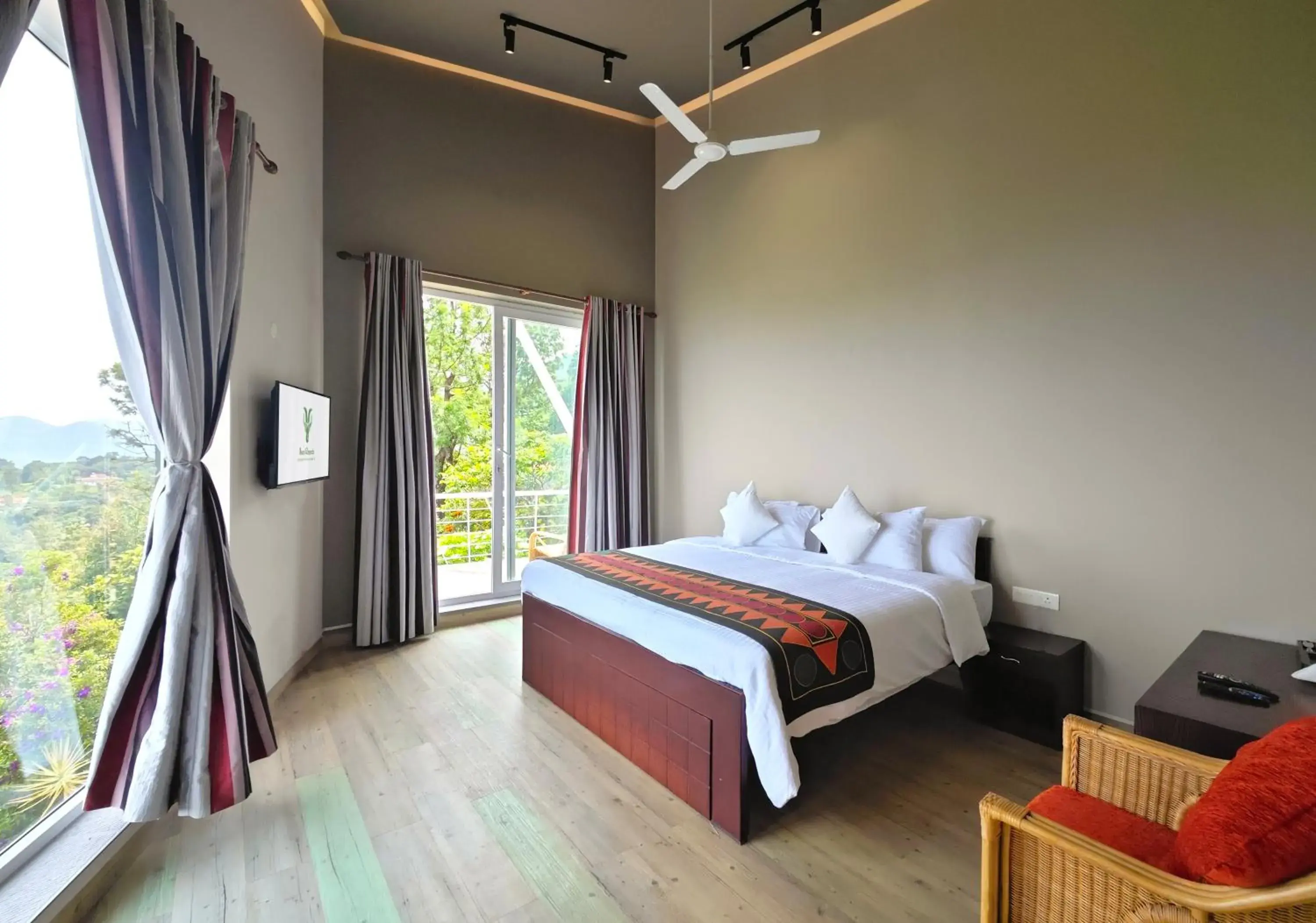 View (from property/room), Bed in Ibex Resorts, Coonoor - Tapas View (from property/room), Bed in Ibex Resorts, Coonoor - Tapas