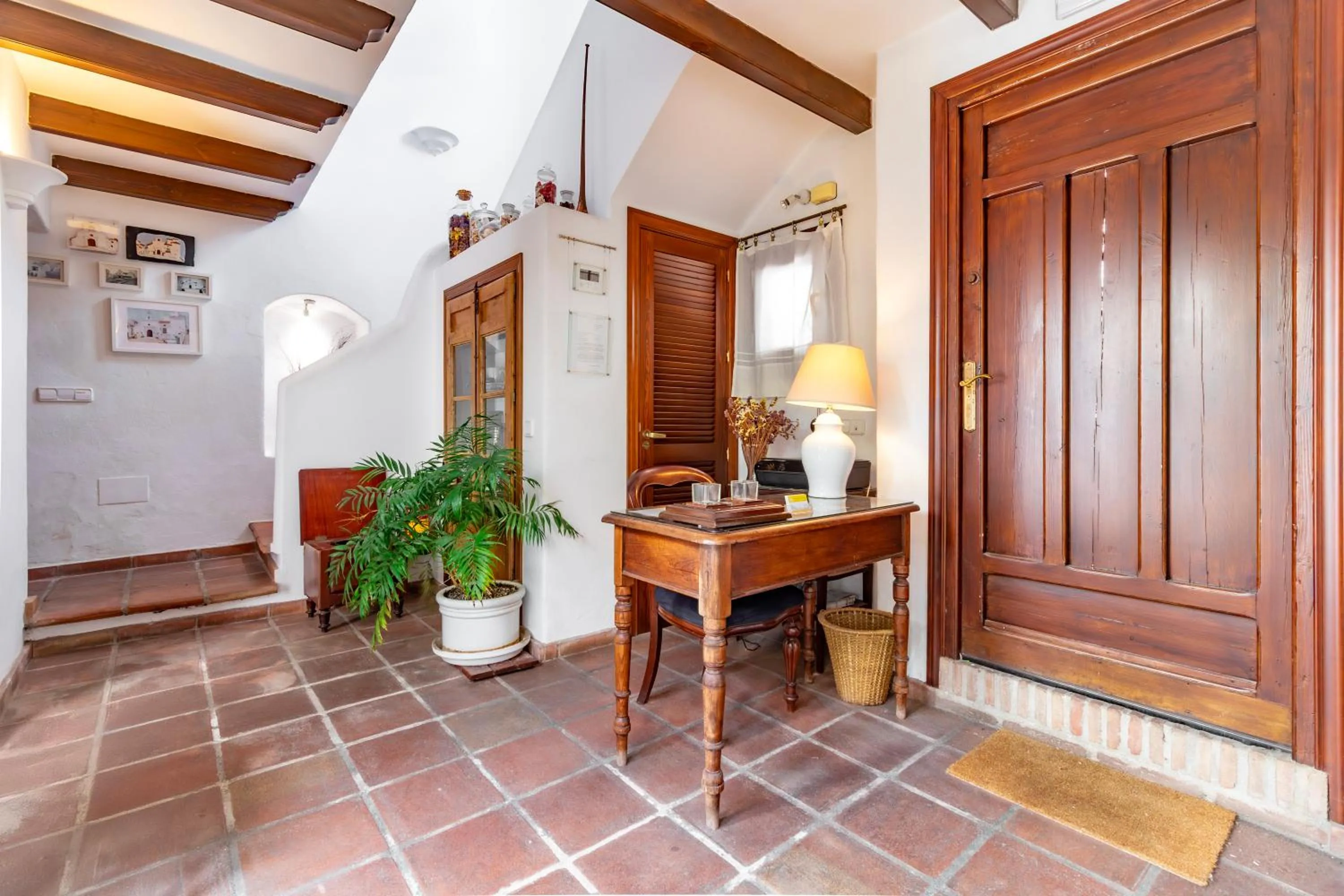 Seating area in La Casa de la Iglesia