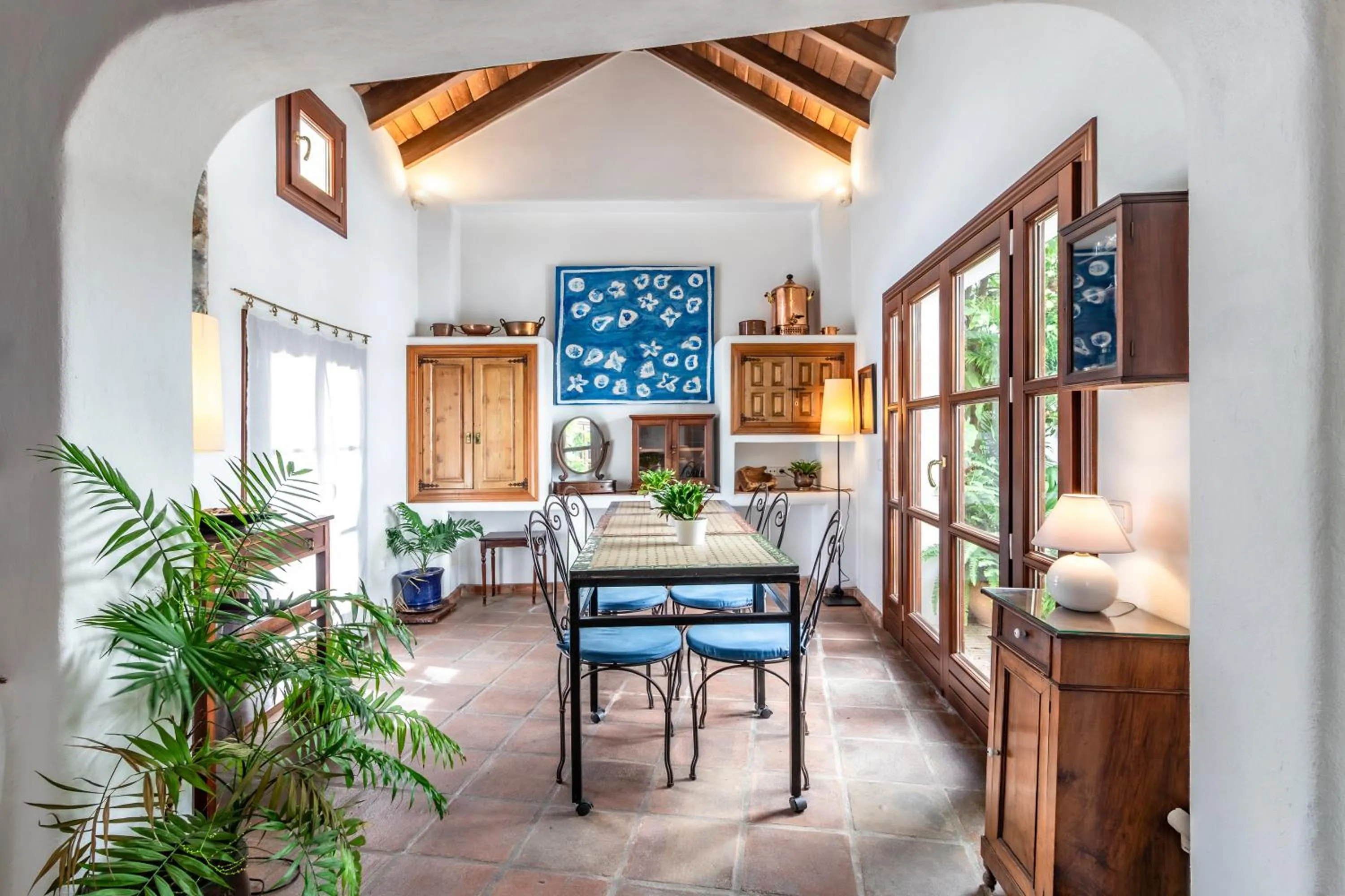 Dining area in La Casa de la Iglesia