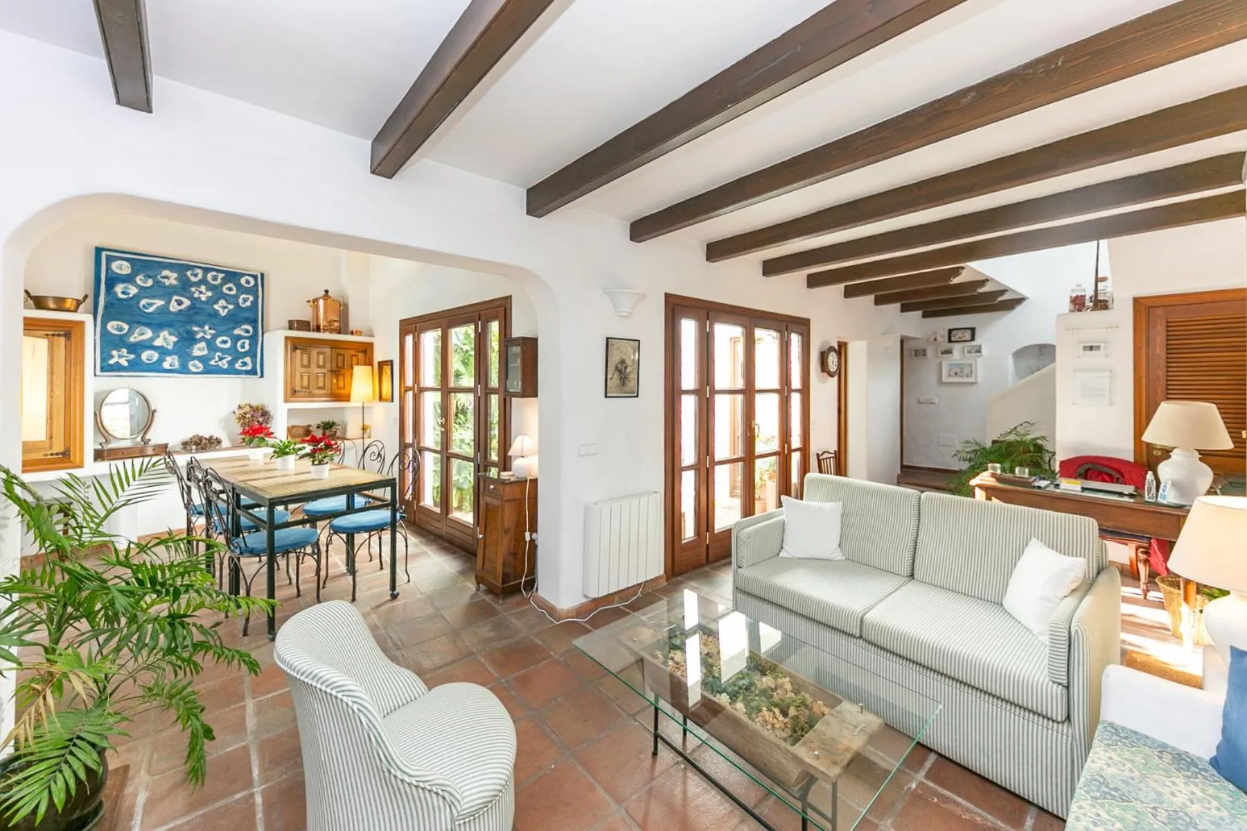 Living room in La Casa de la Iglesia