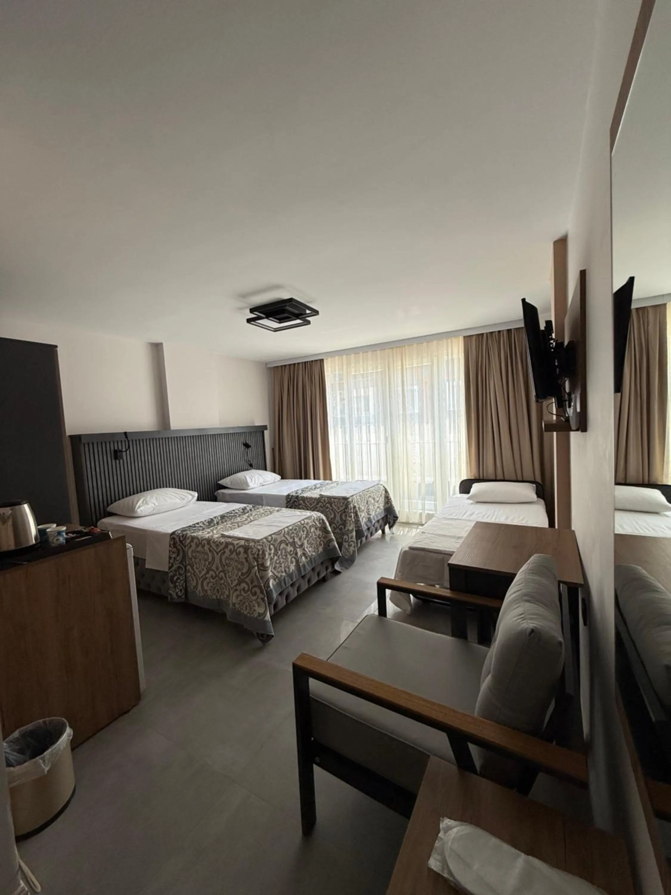 Bed in D'Premium Hotel