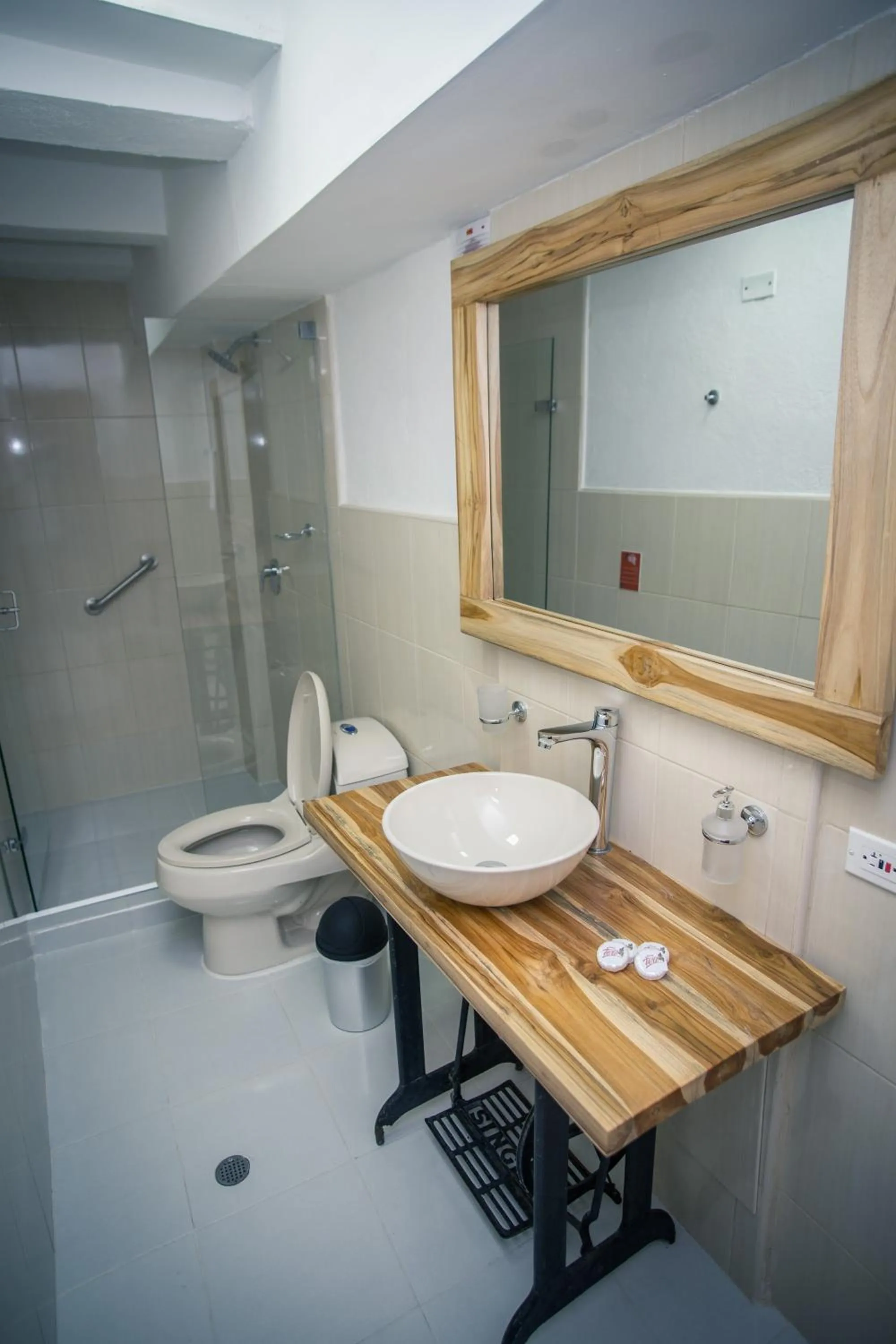 Shower in Hotel Casa Tere