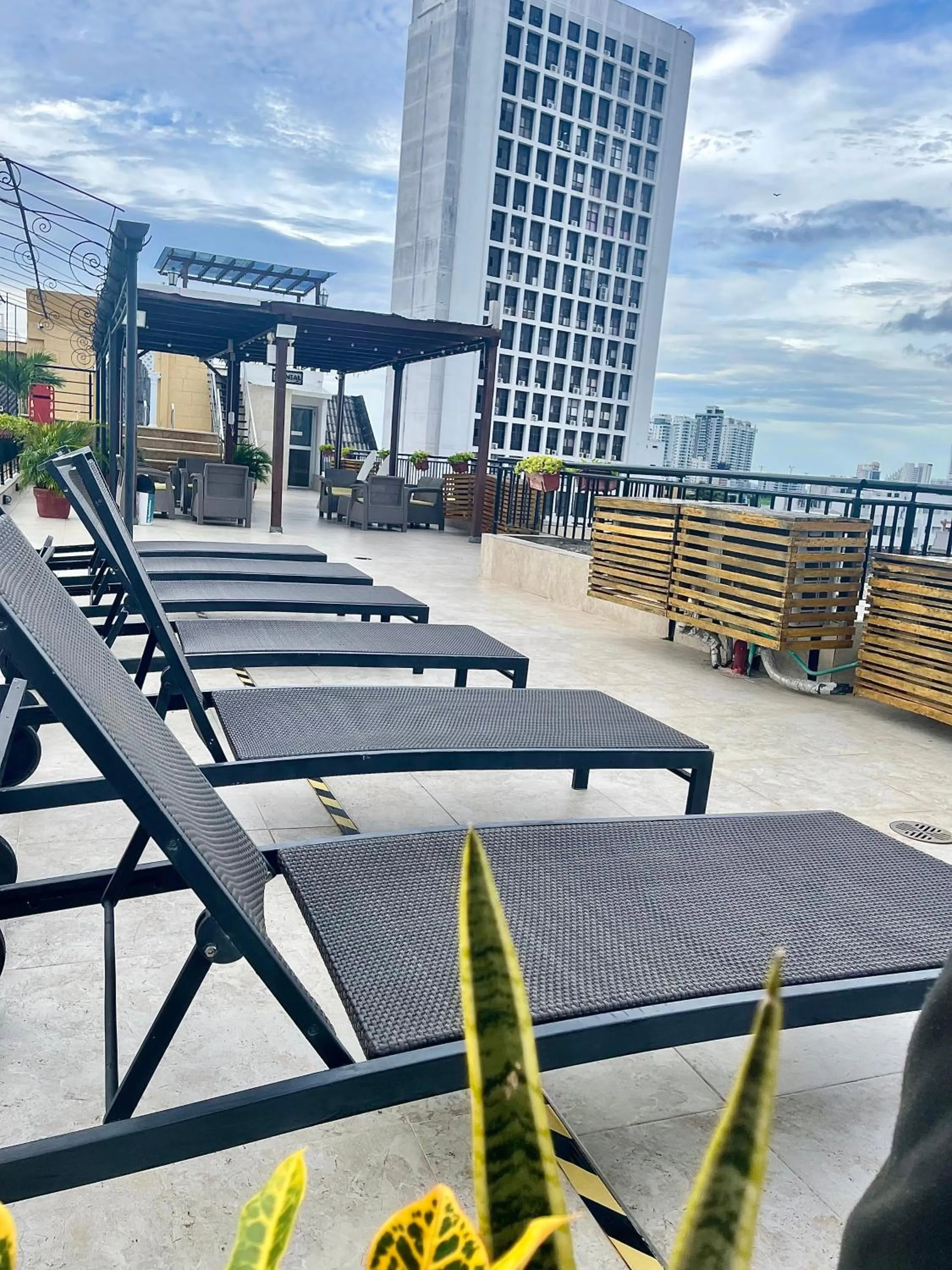 Solarium in Hotel Casa Tere
