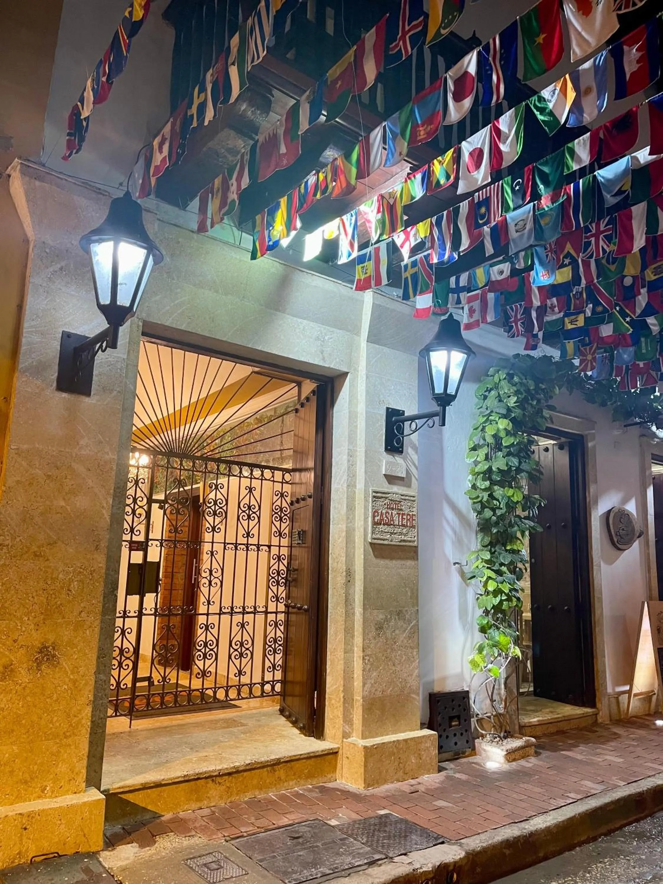 Facade/entrance in Hotel Casa Tere