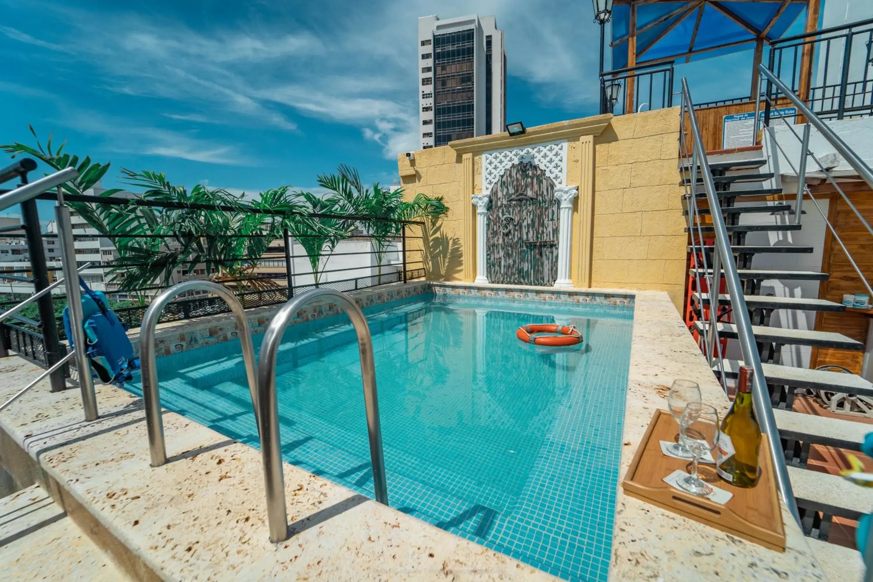Swimming pool in Hotel Casa Tere Swimming pool in Hotel Casa Tere