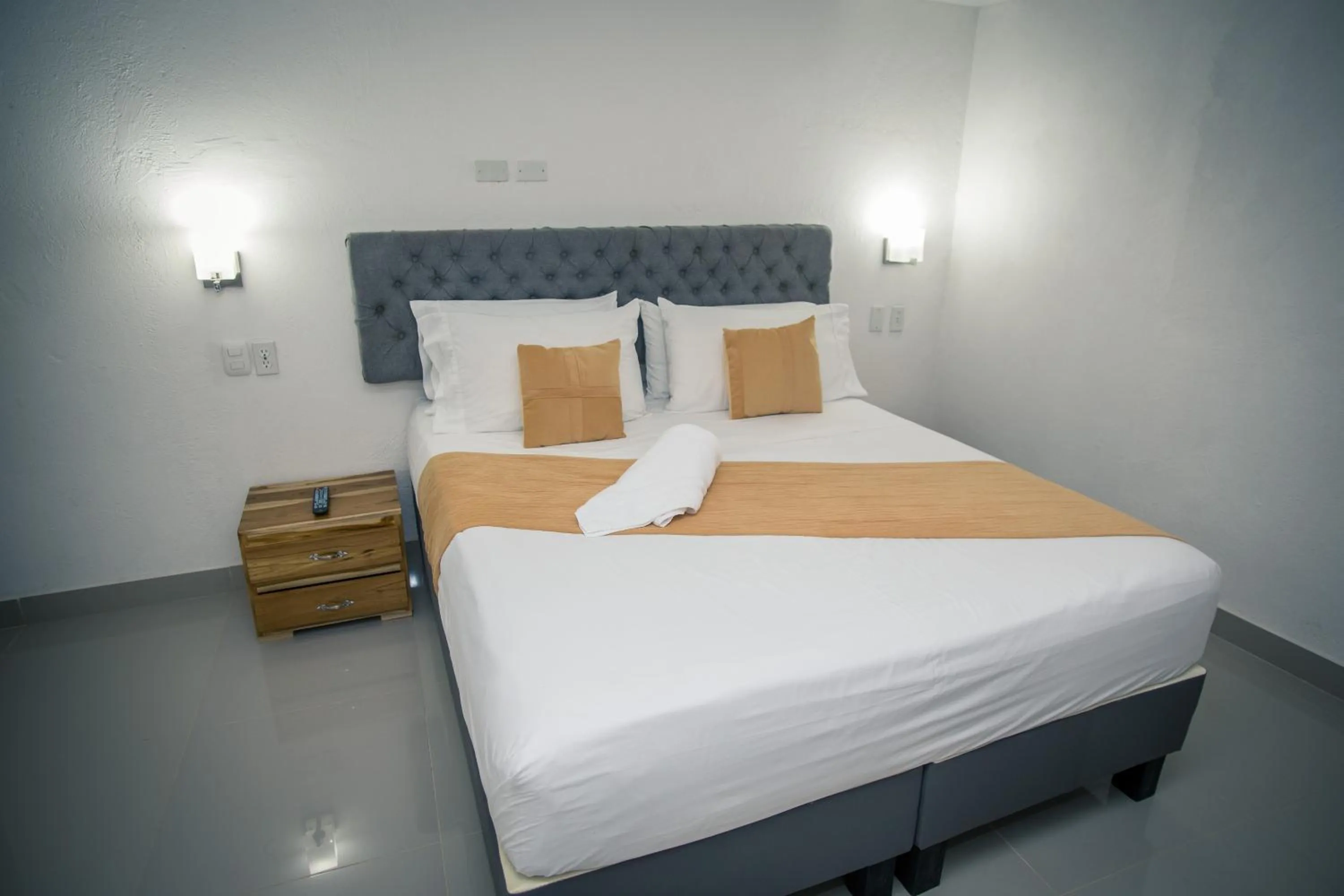 Bed in Hotel Casa Tere