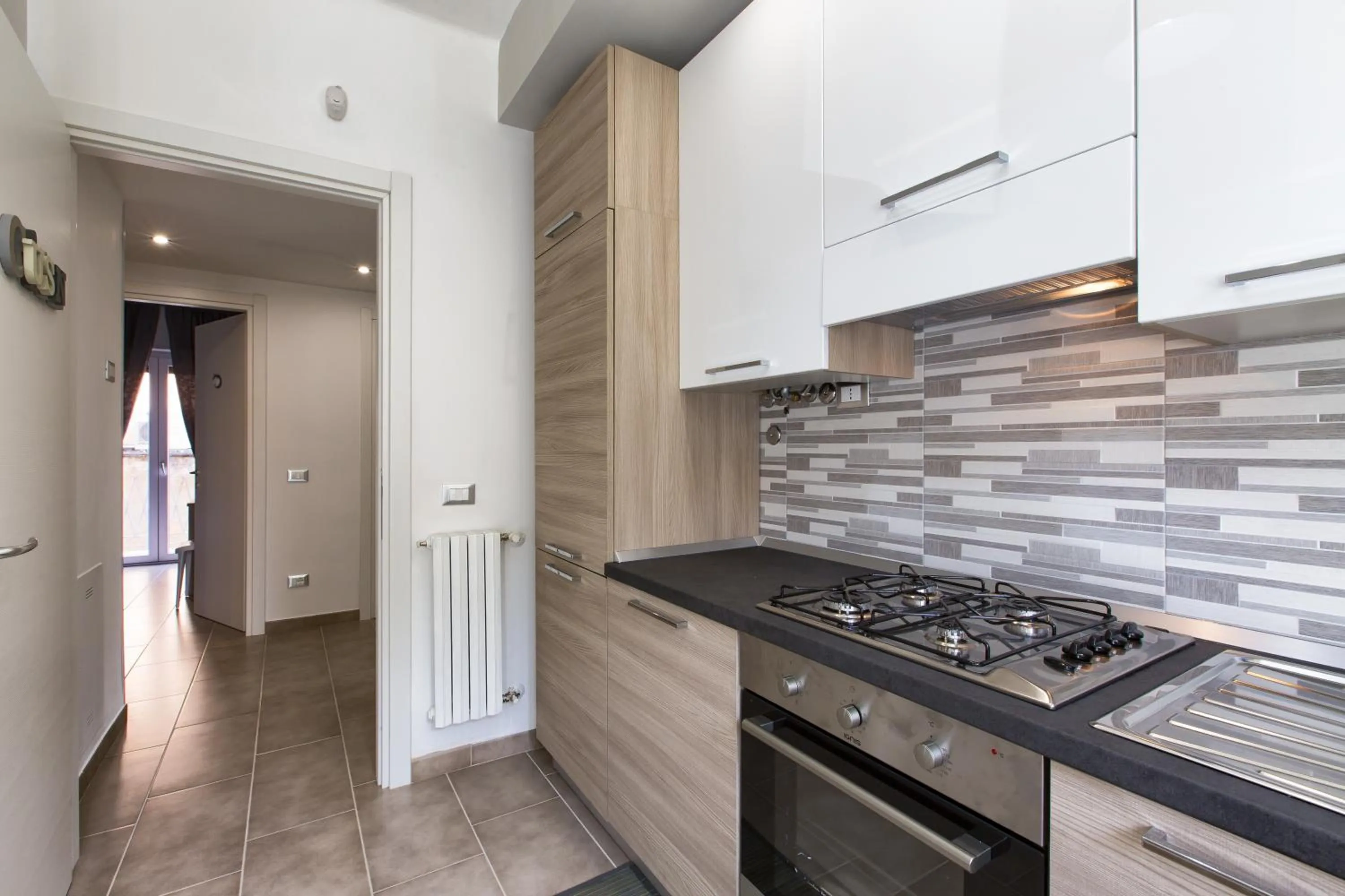 Kitchen or kitchenette in B&B Civico 1