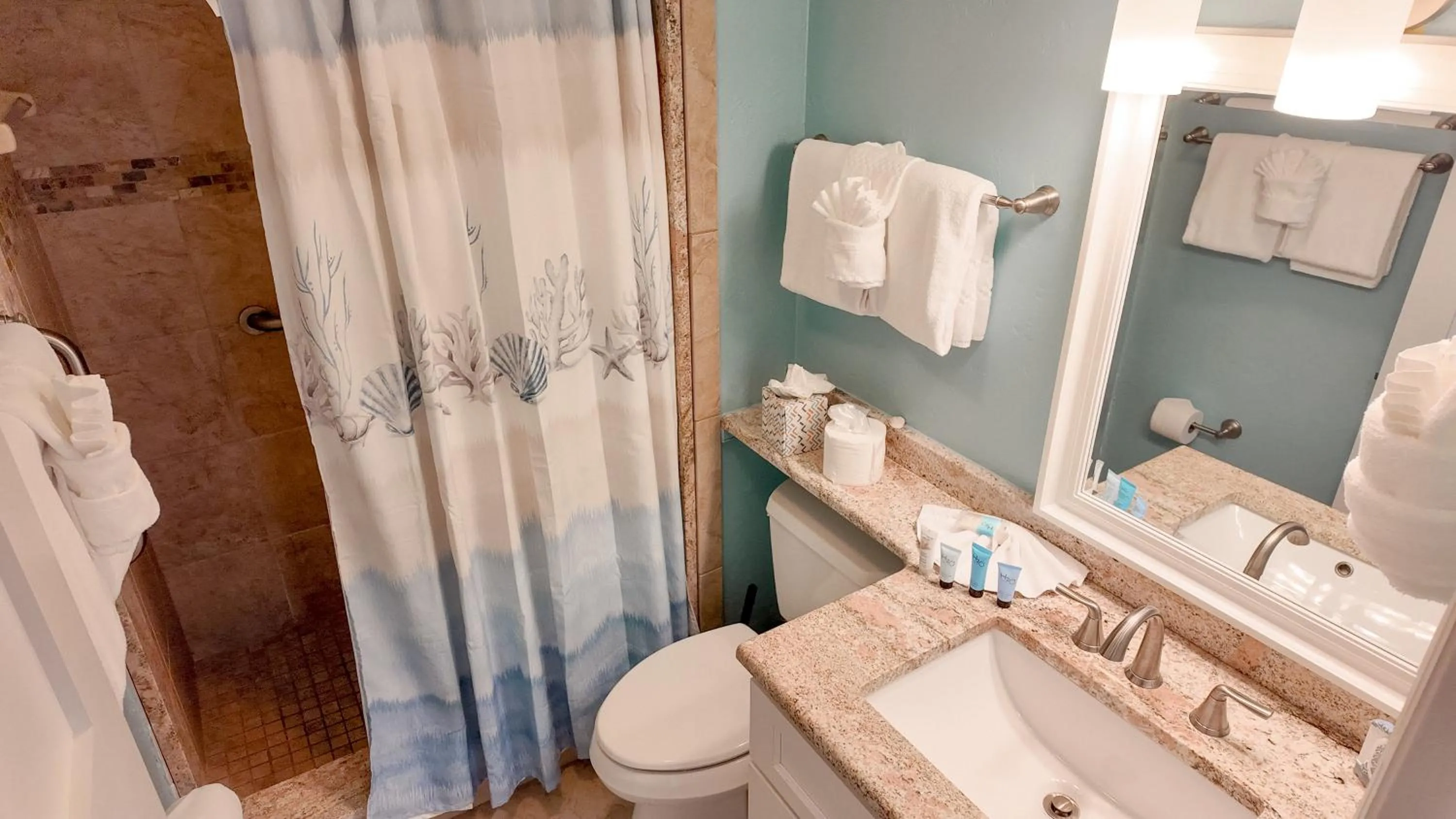 Bathroom in Sanibel Siesta on the Beach
