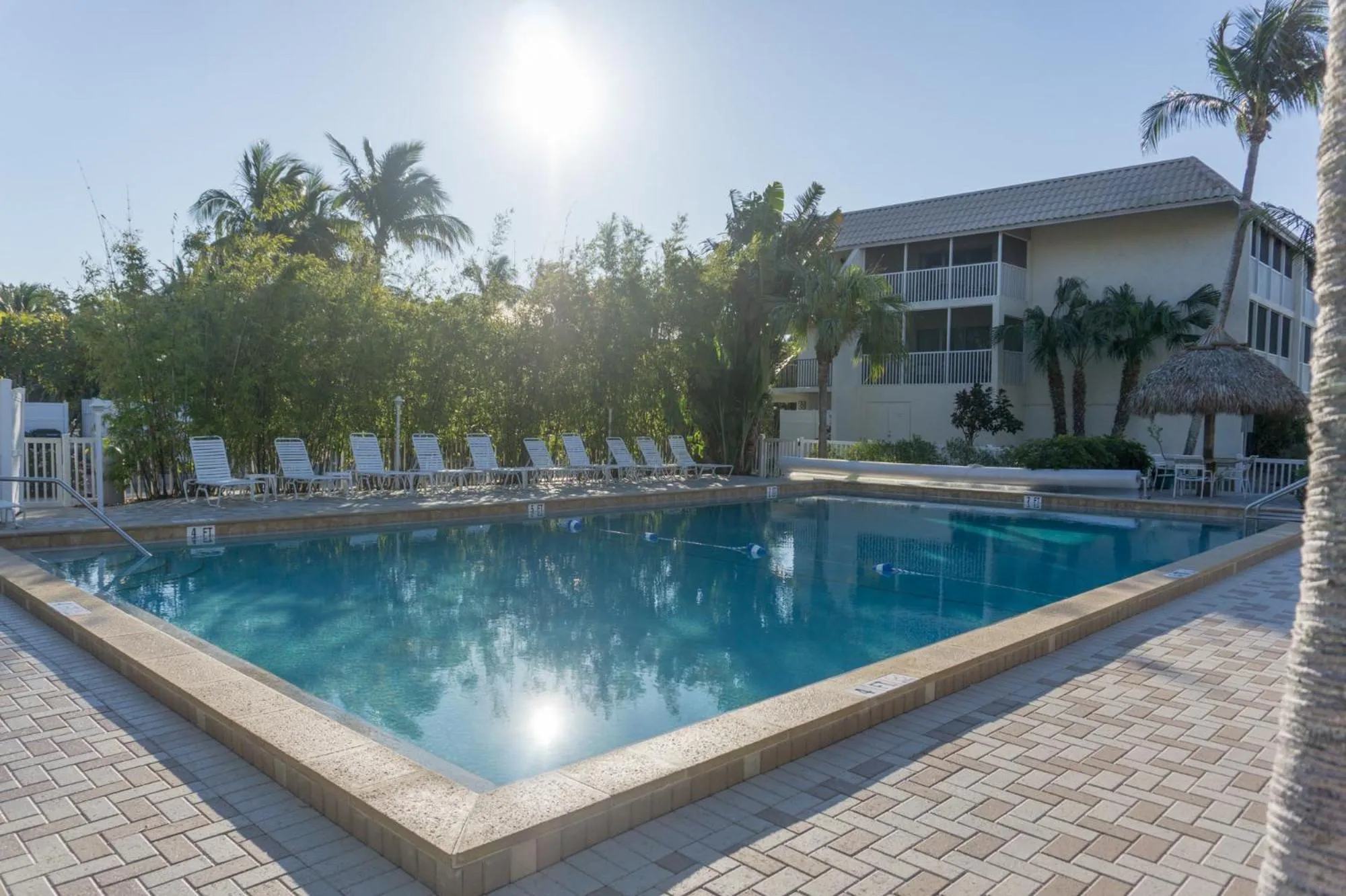 Swimming pool in Sanibel Siesta on the Beach