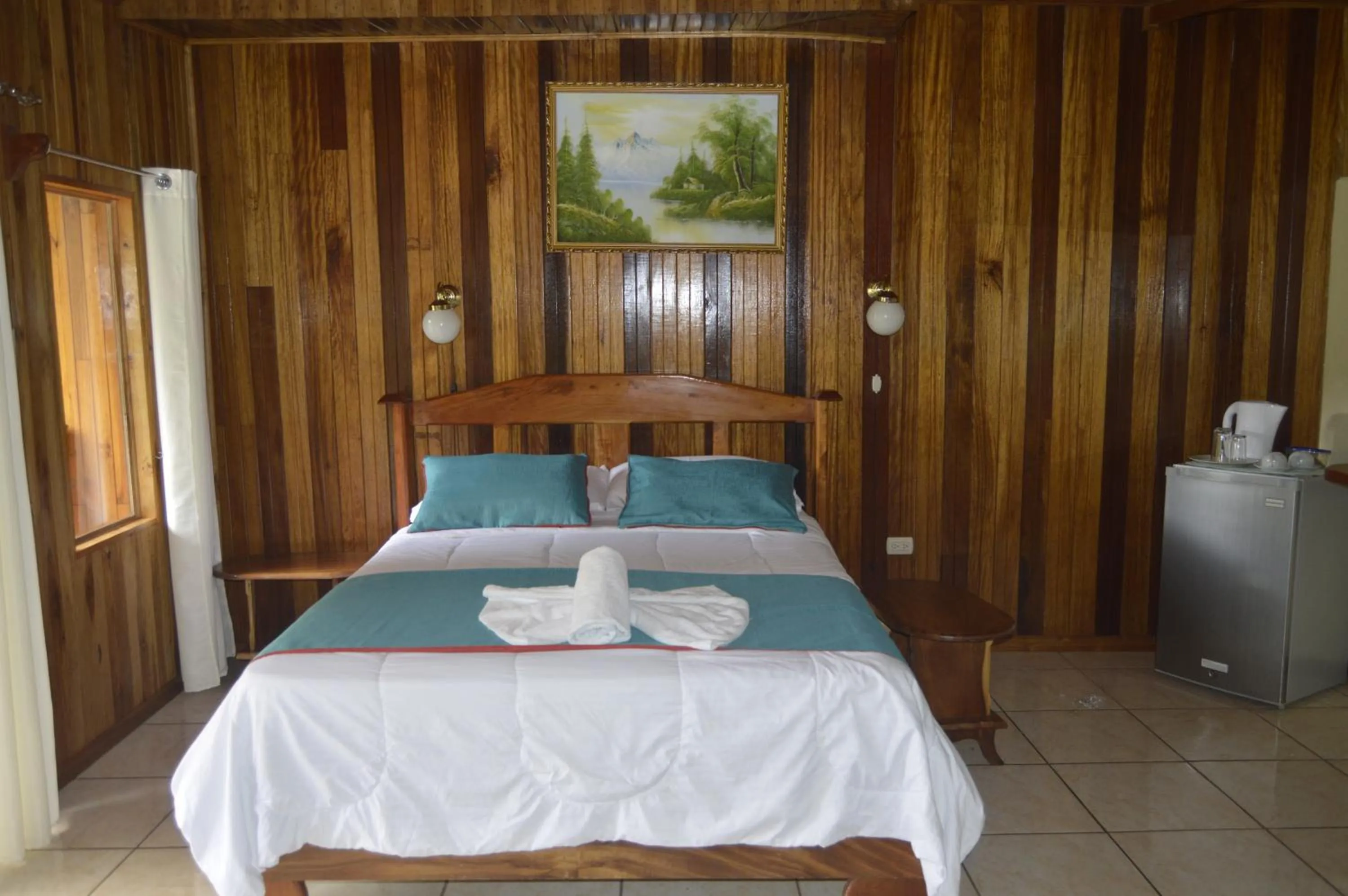Bed in Belcruz family lodge