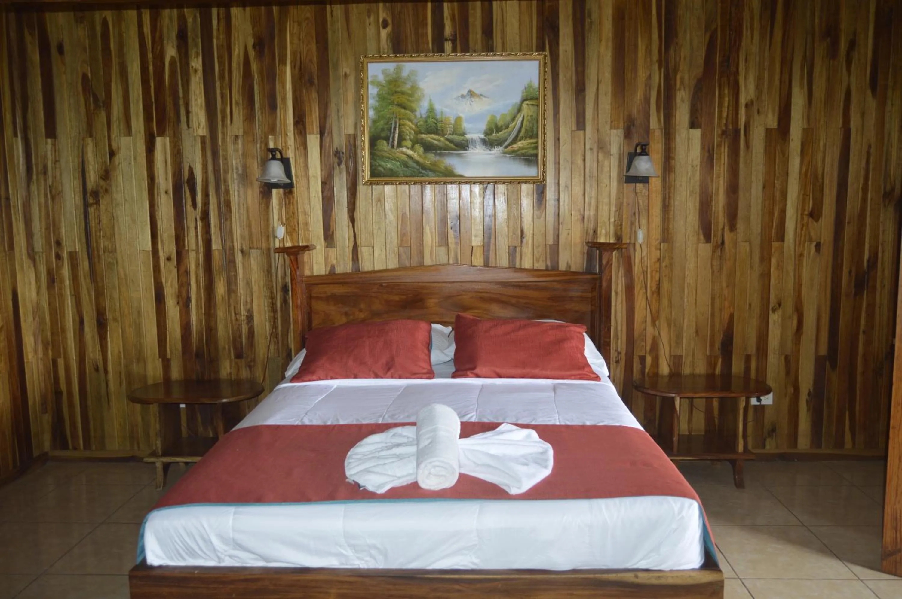 Bed in Belcruz family lodge