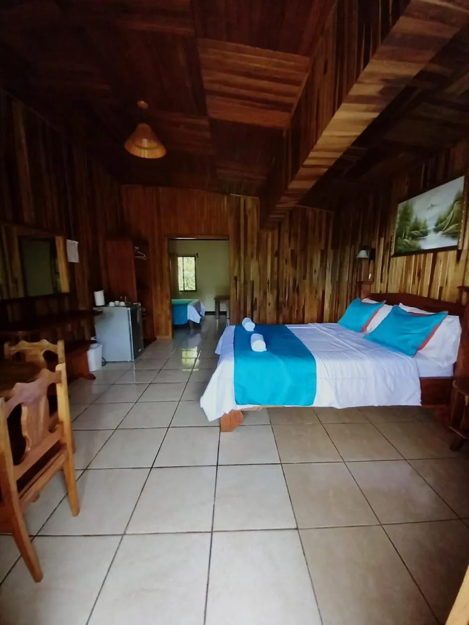 Bed in Belcruz family lodge