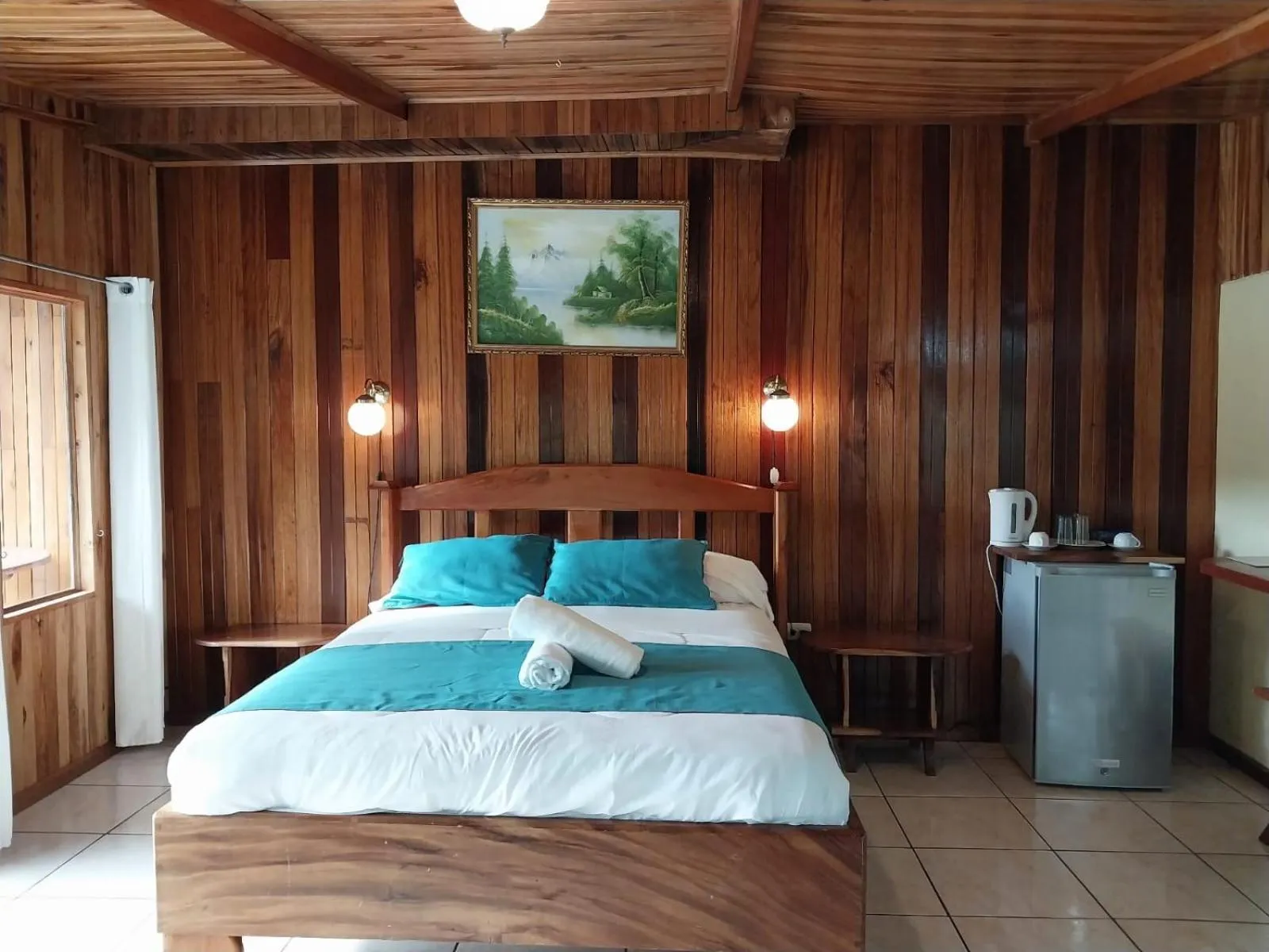 Bed in Belcruz family lodge