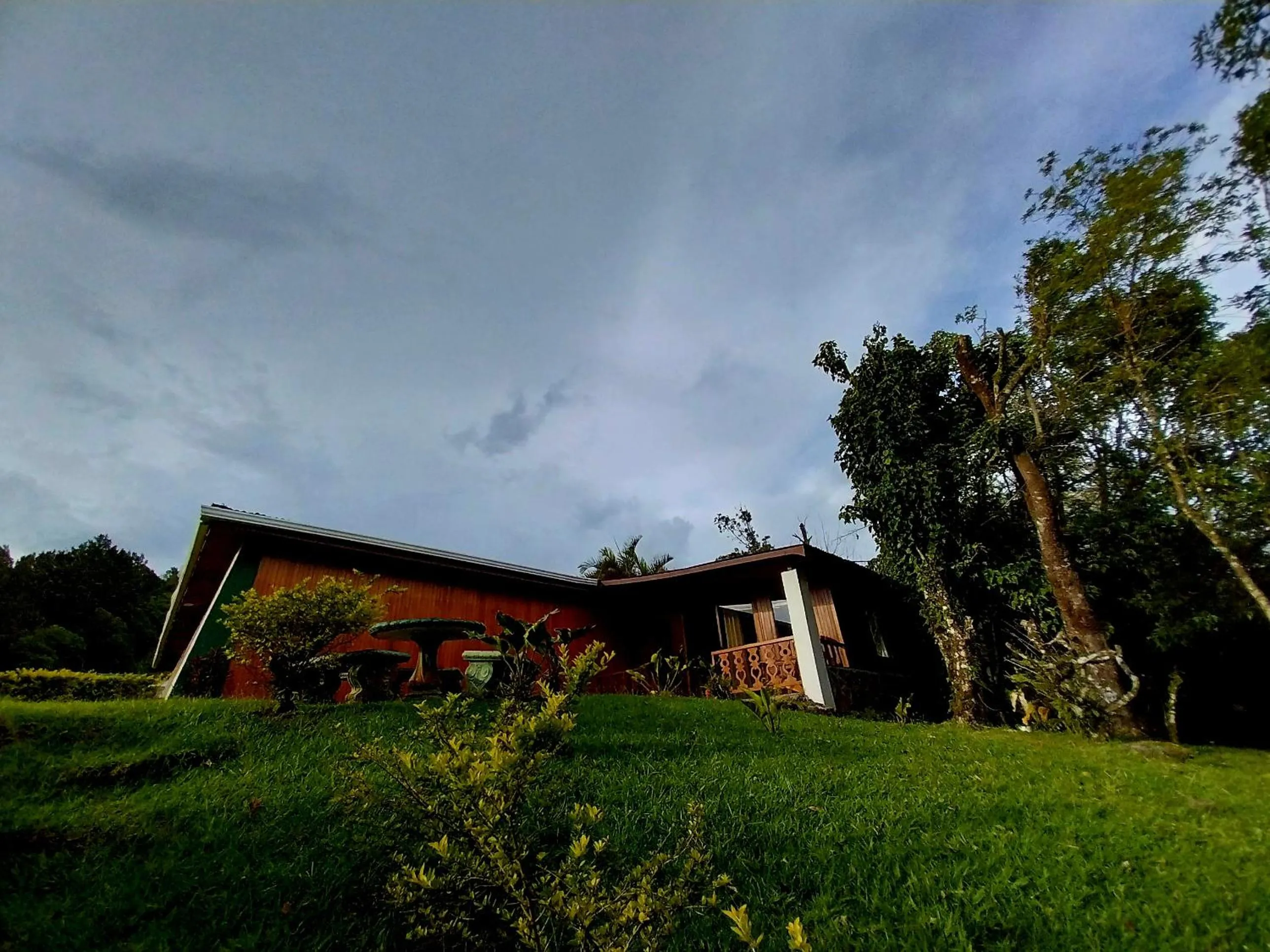 Patio in Belcruz family lodge