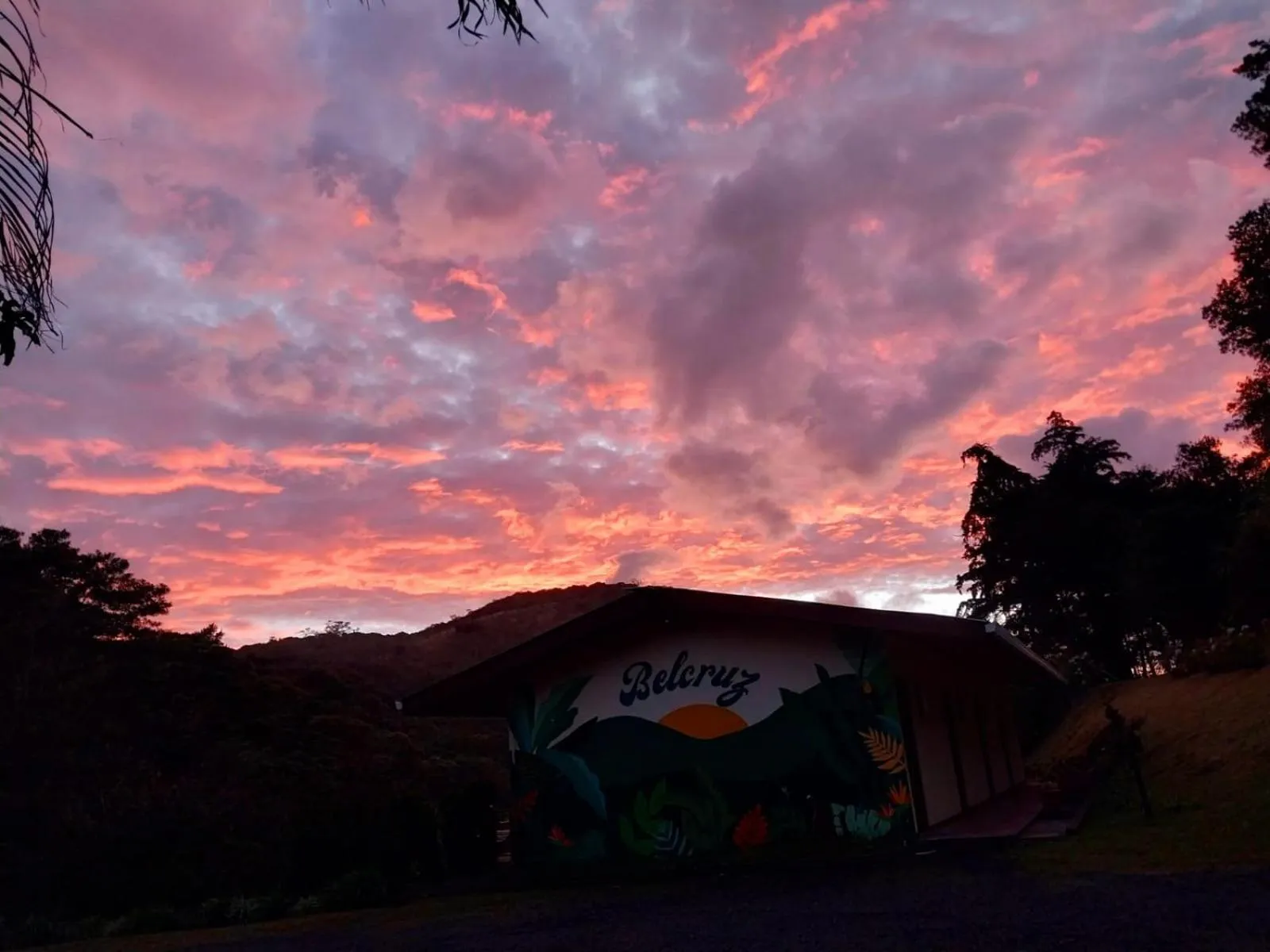 Natural landscape in Belcruz family lodge