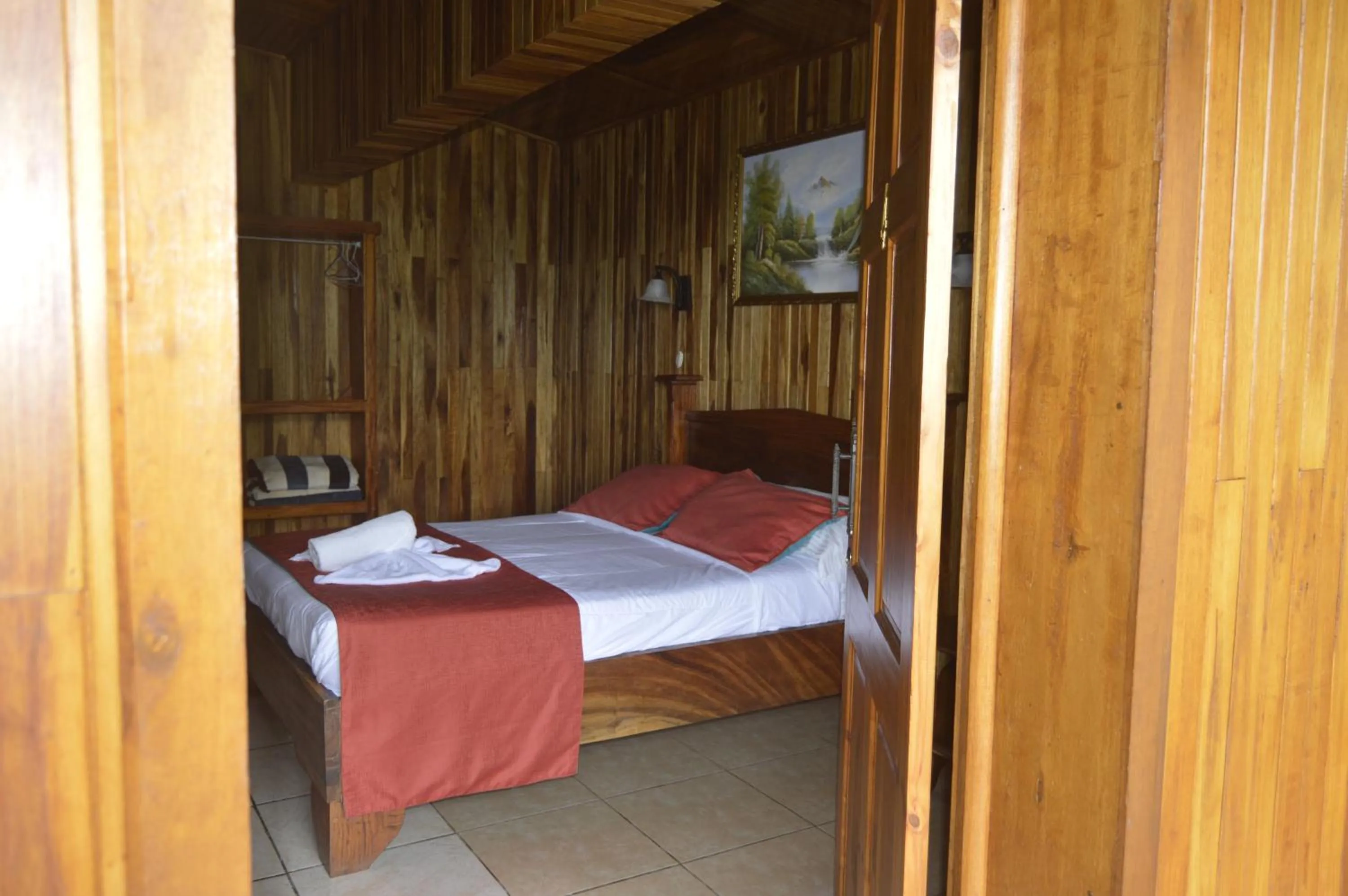 Bed in Belcruz family lodge
