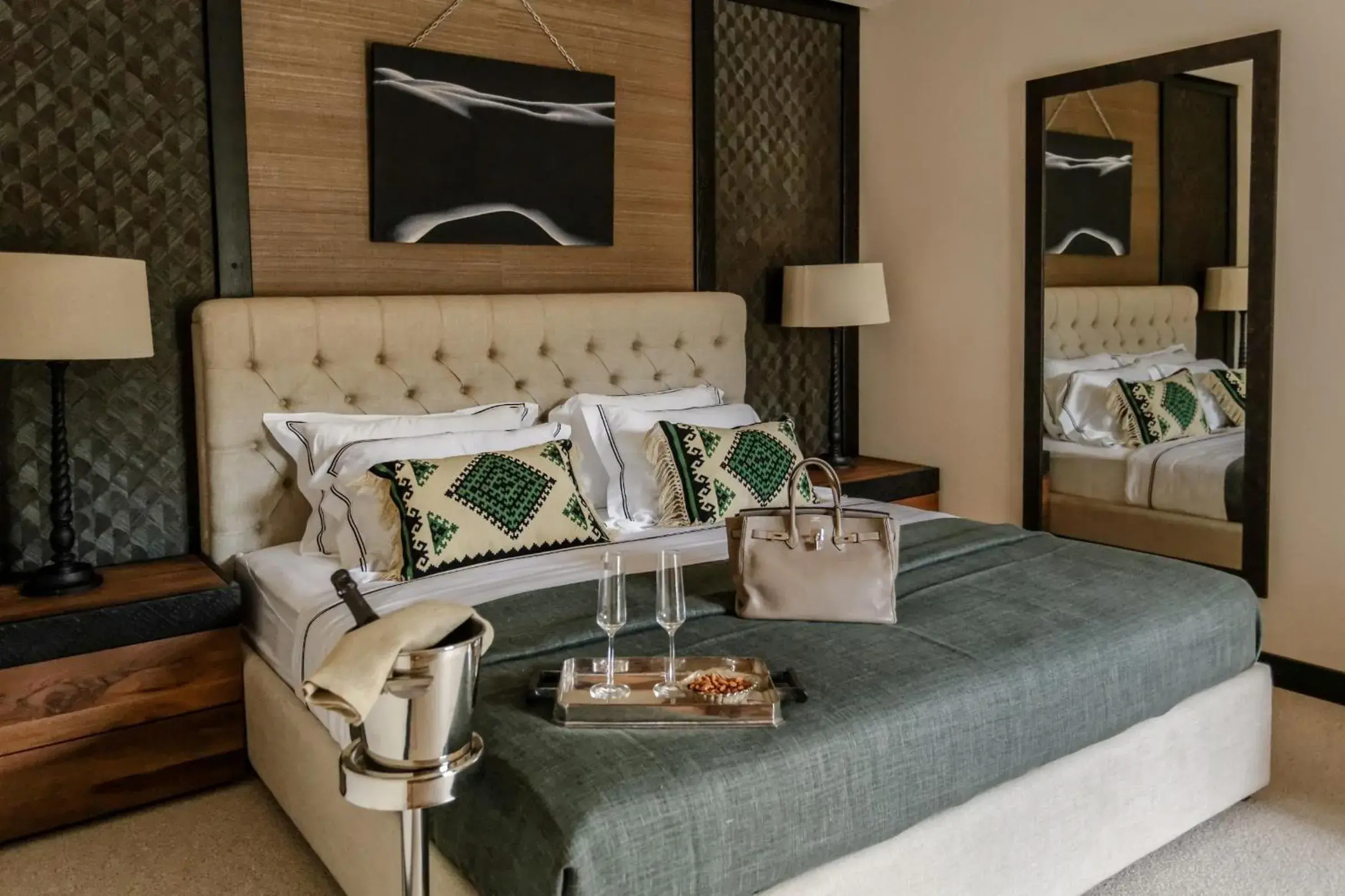 Deluxe Double Room with Balcony and Sea View in Boutique Hotel Casa del Mare-Pietra Deluxe Double Room with Balcony and Sea View in Boutique Hotel Casa del Mare-Pietra