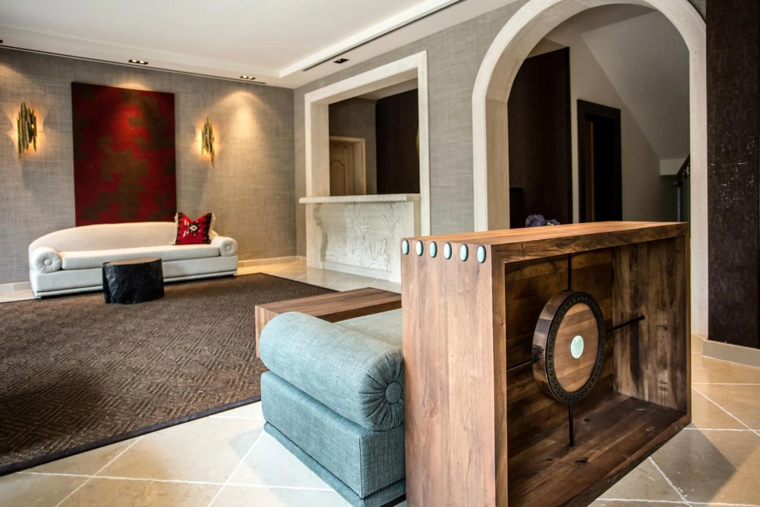 Lobby or reception in Boutique Hotel Casa del Mare-Pietra