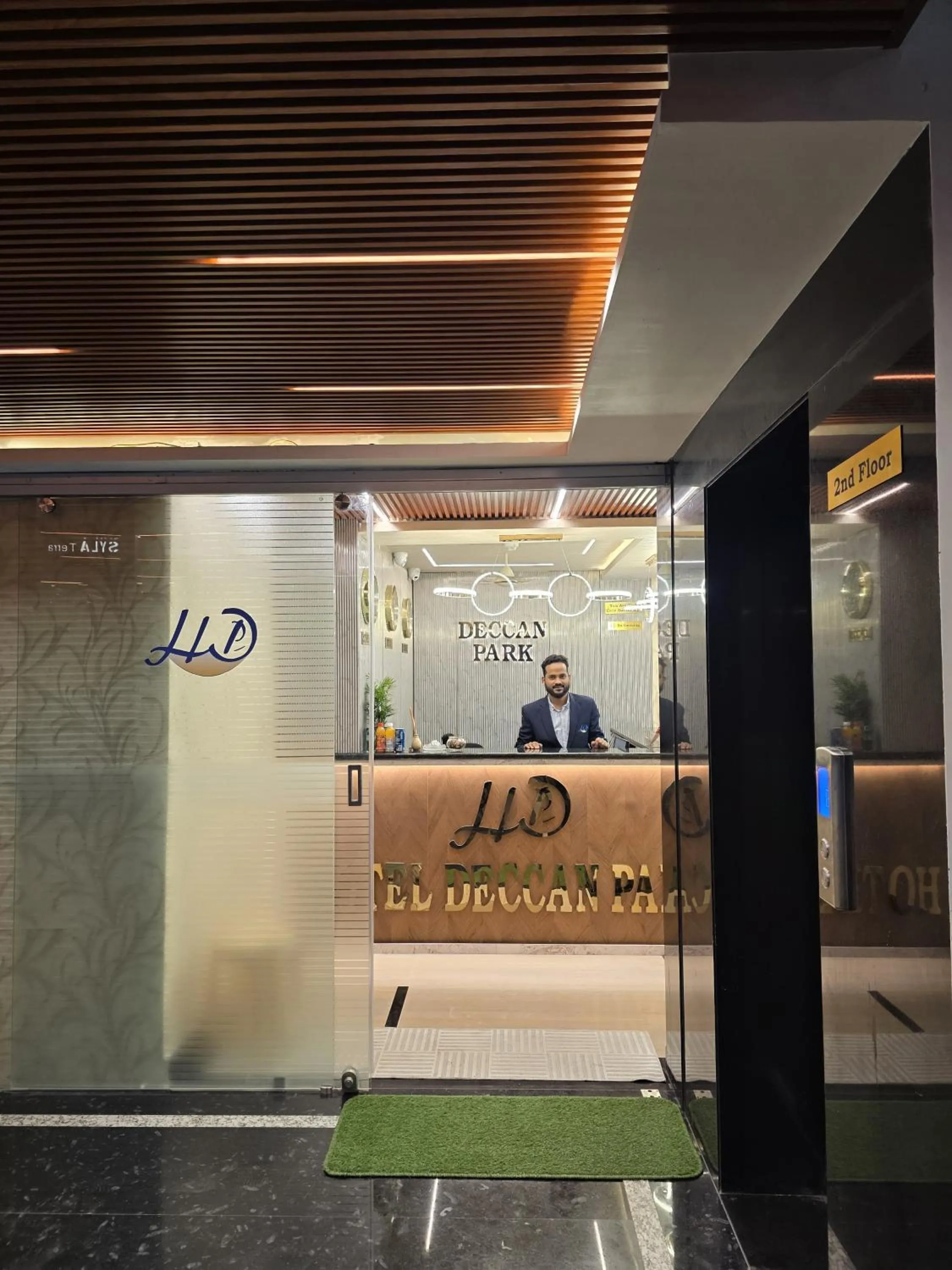 Property logo or sign in Hotel Deccan Park