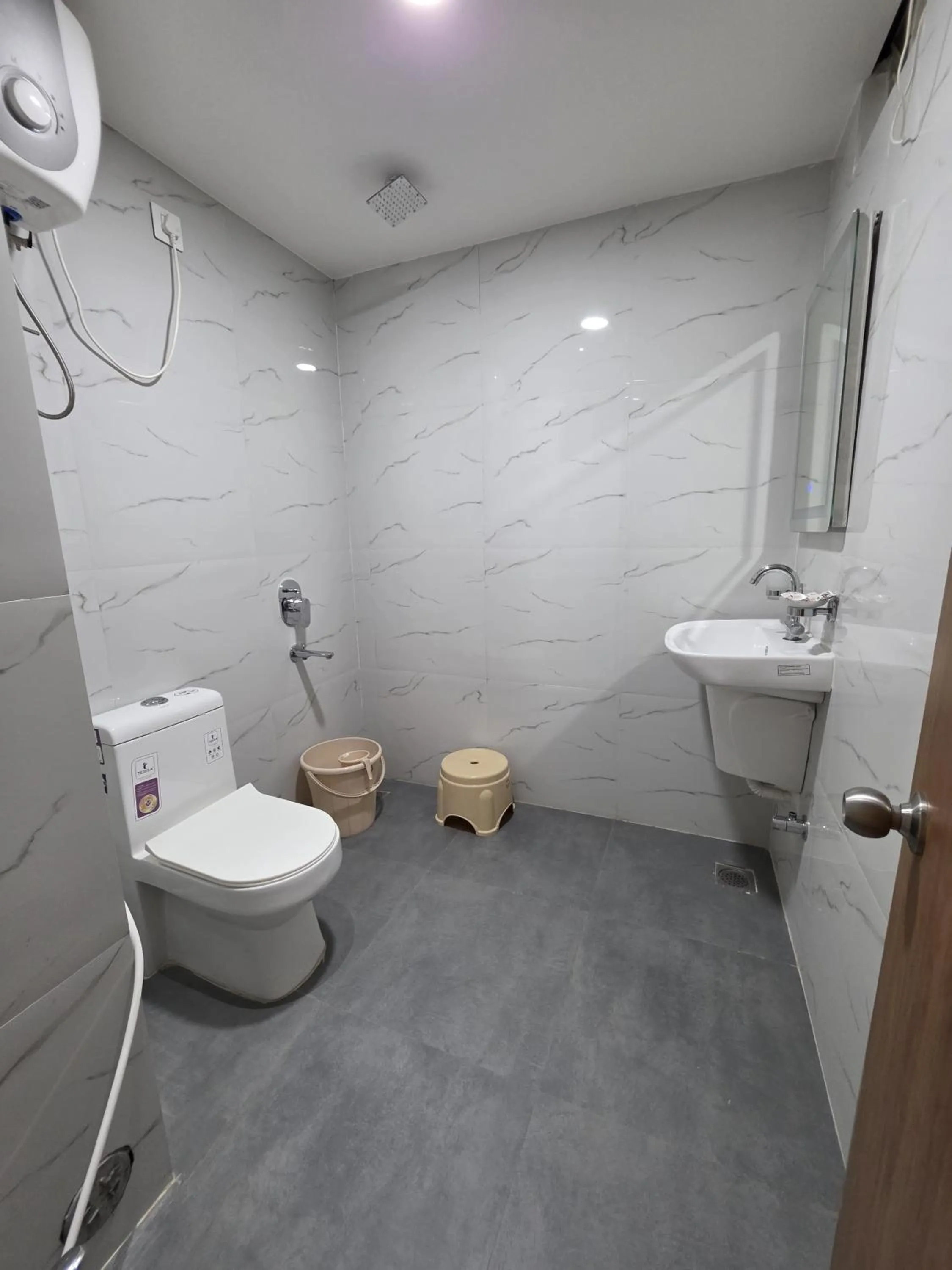 Bathroom in Hotel Deccan Park