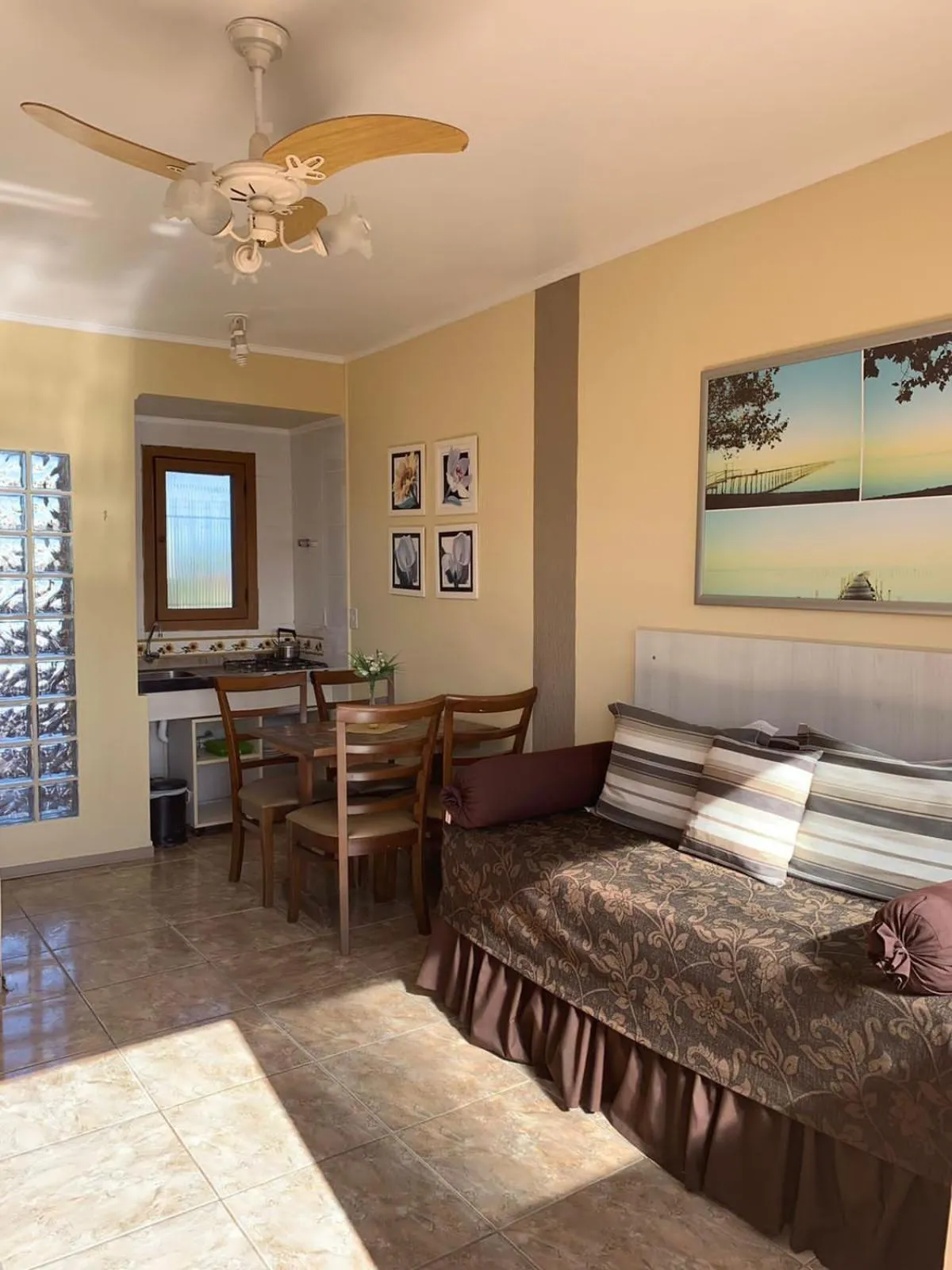 Living room in Pousada Krolow