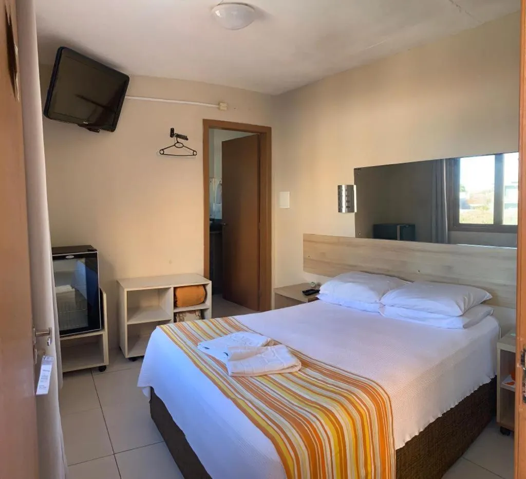 Bed in Pousada Krolow
