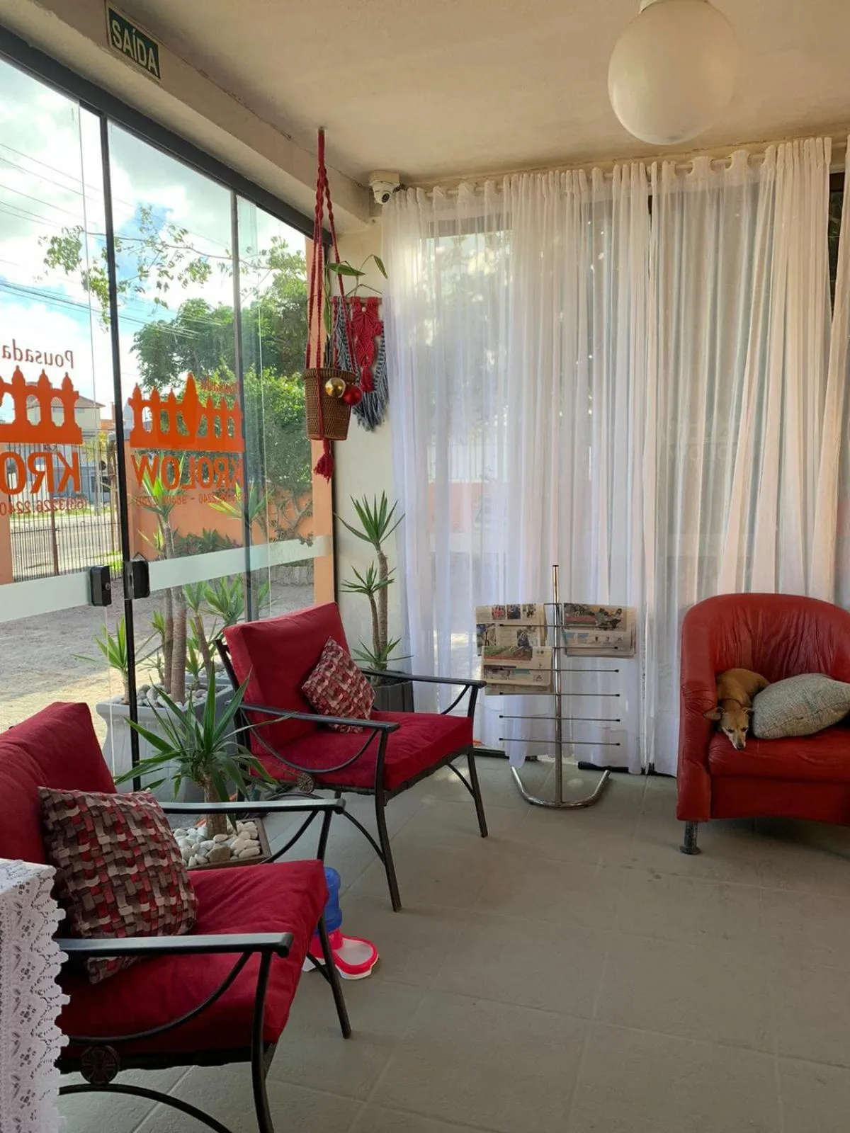 Lobby or reception in Pousada Krolow