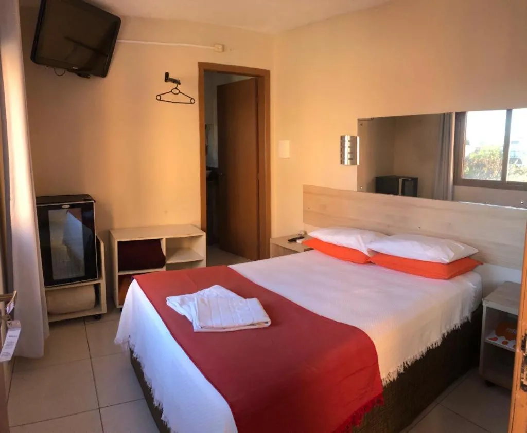Bed in Pousada Krolow