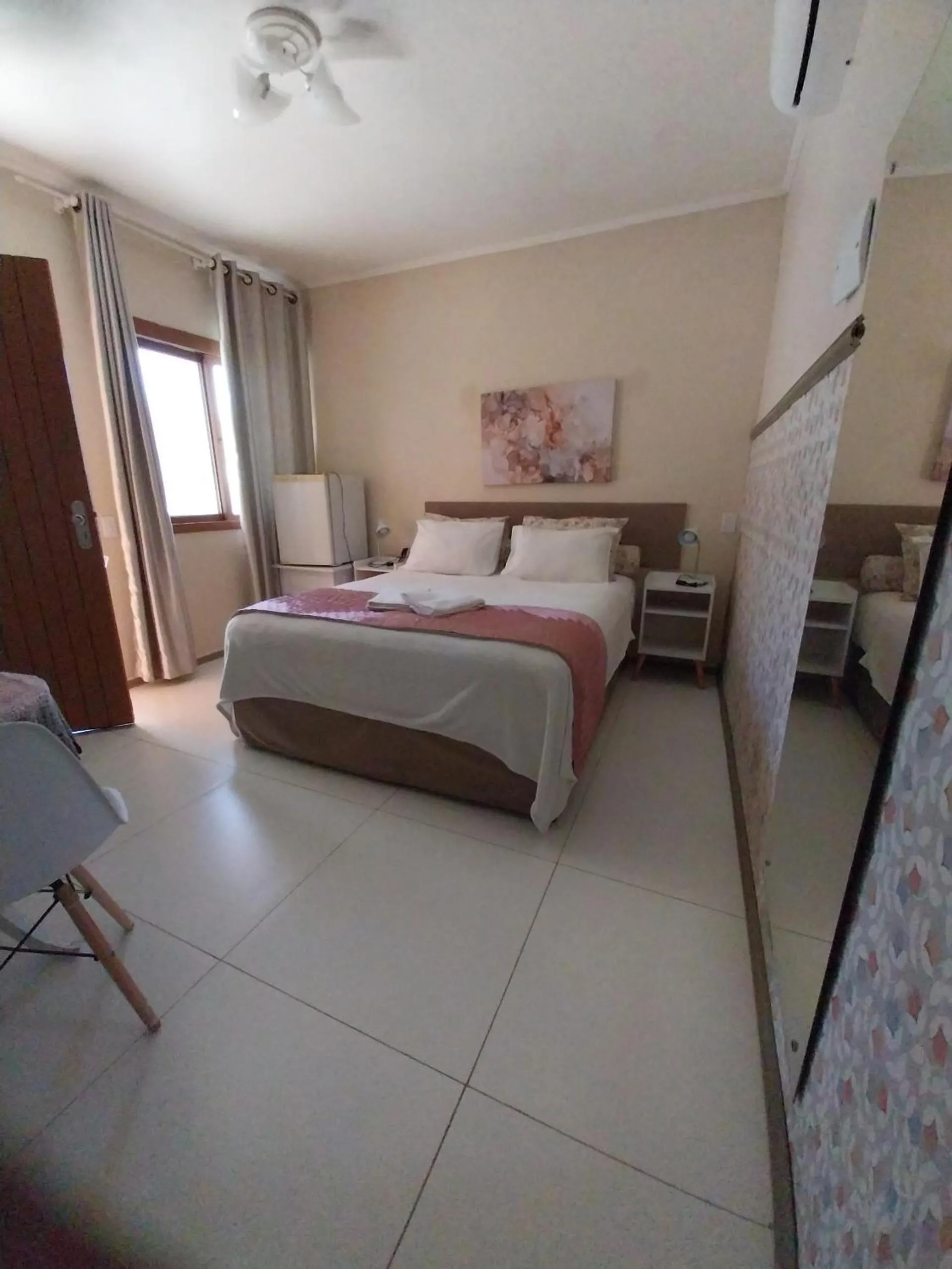 Bed in Pousada Krolow