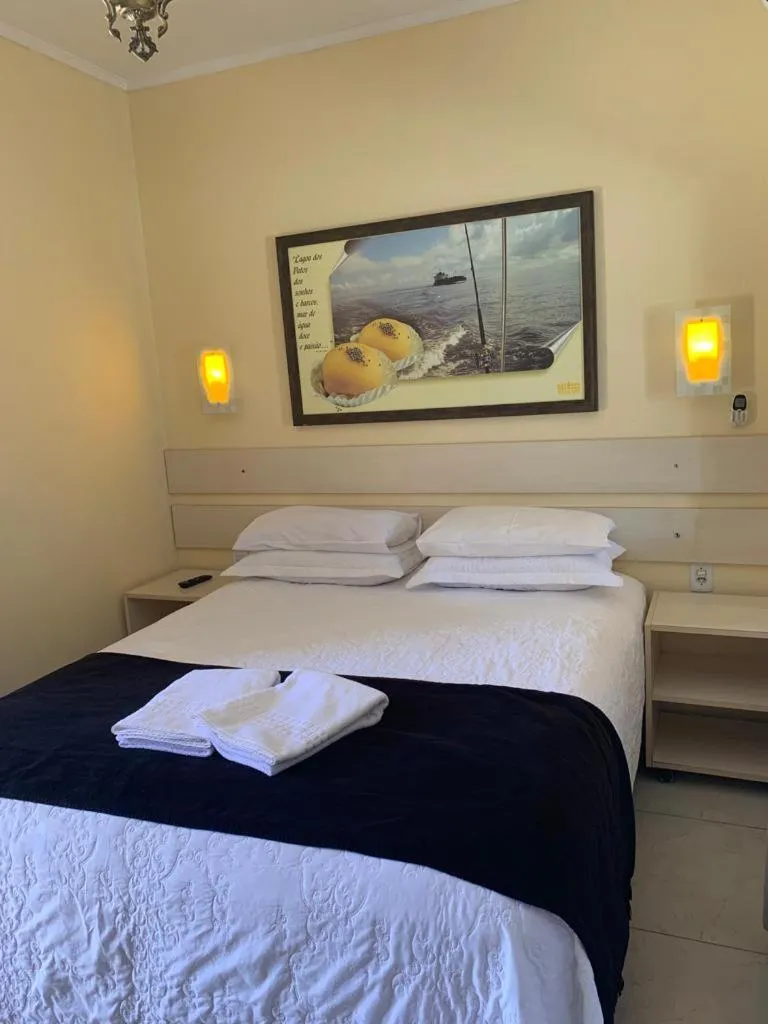 Bed in Pousada Krolow