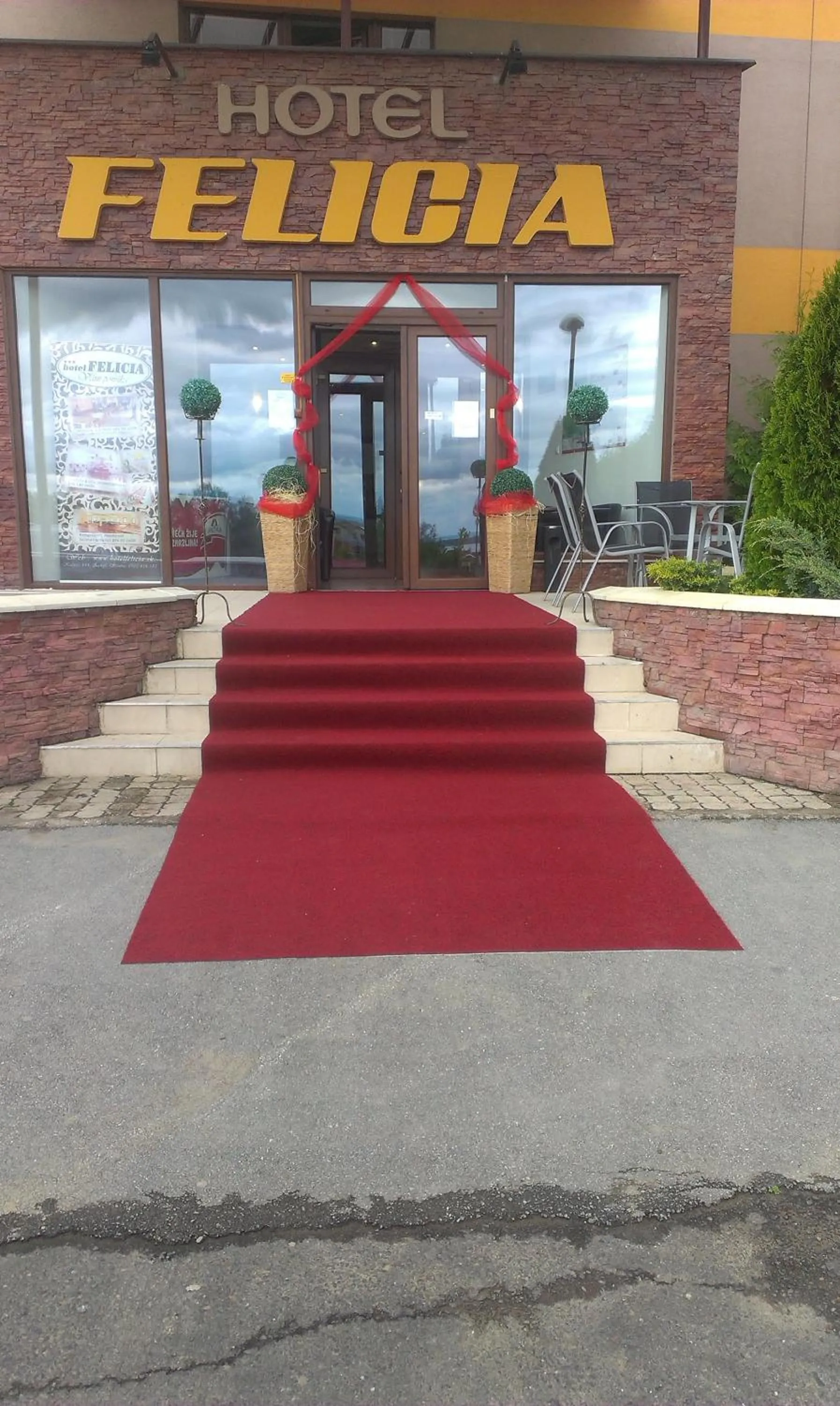 Facade/entrance in Hotel Felicia