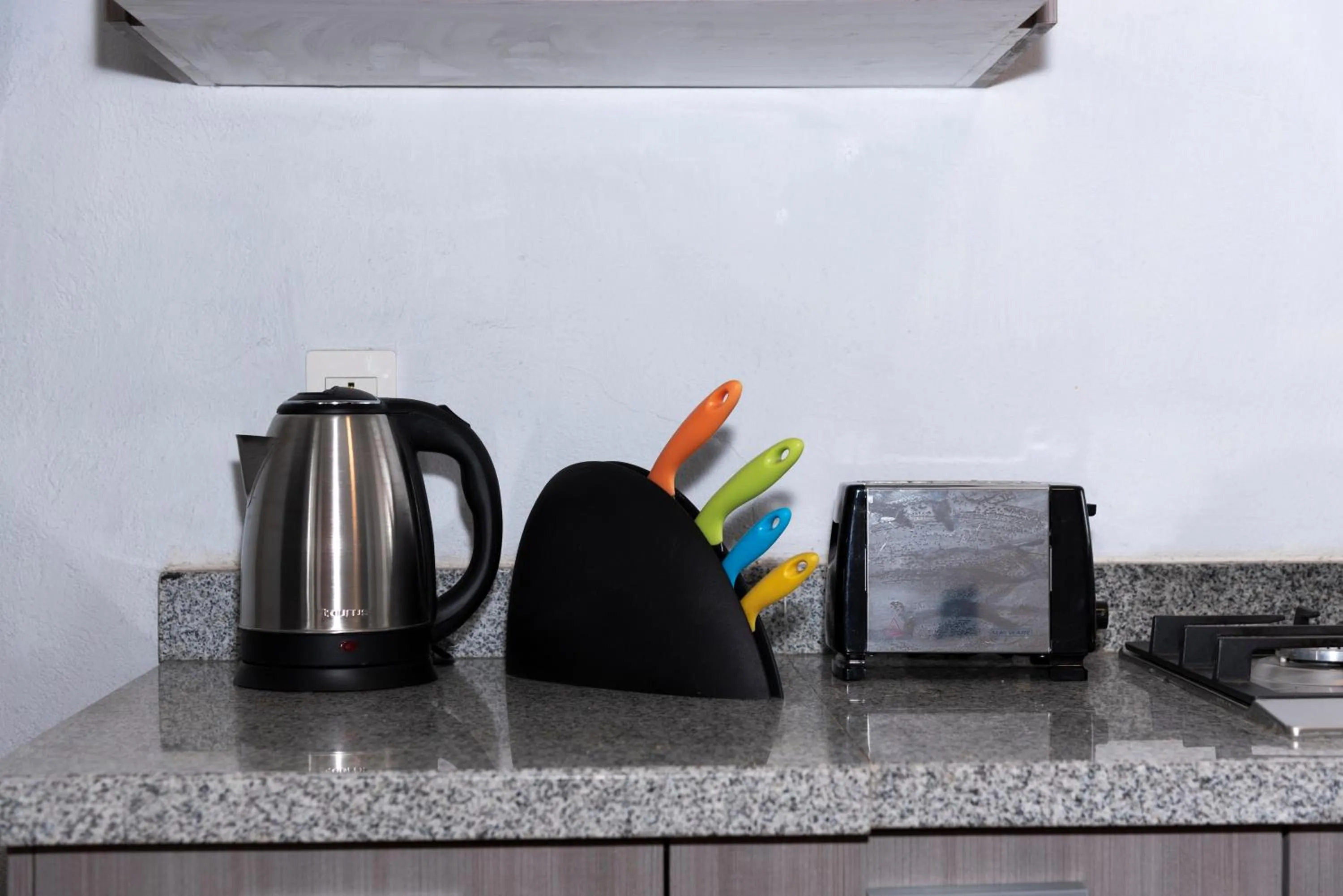 Kitchen or kitchenette in Hostel Nube Mía