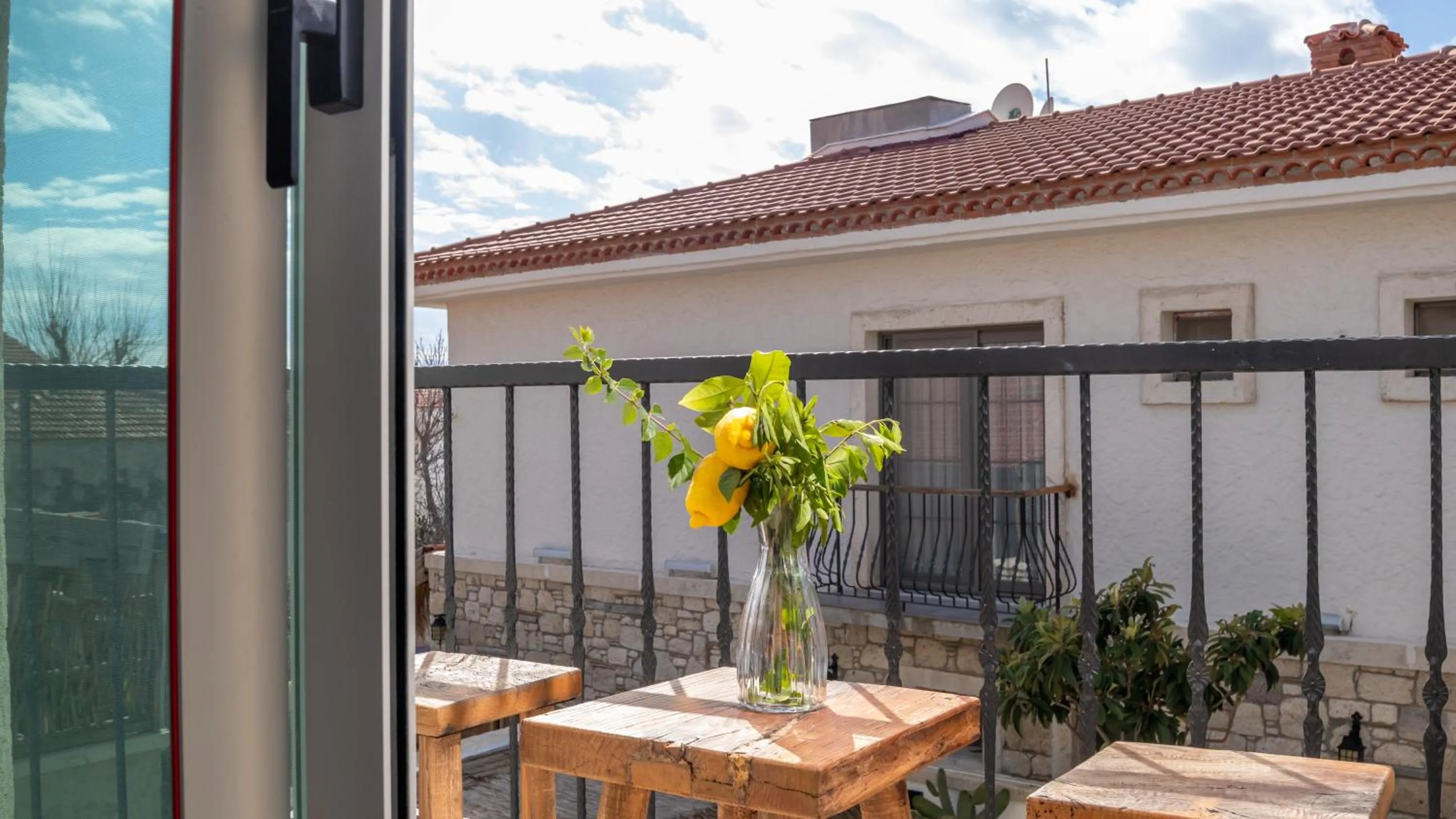 Balcony/Terrace in Moon Hotel Alaçatı