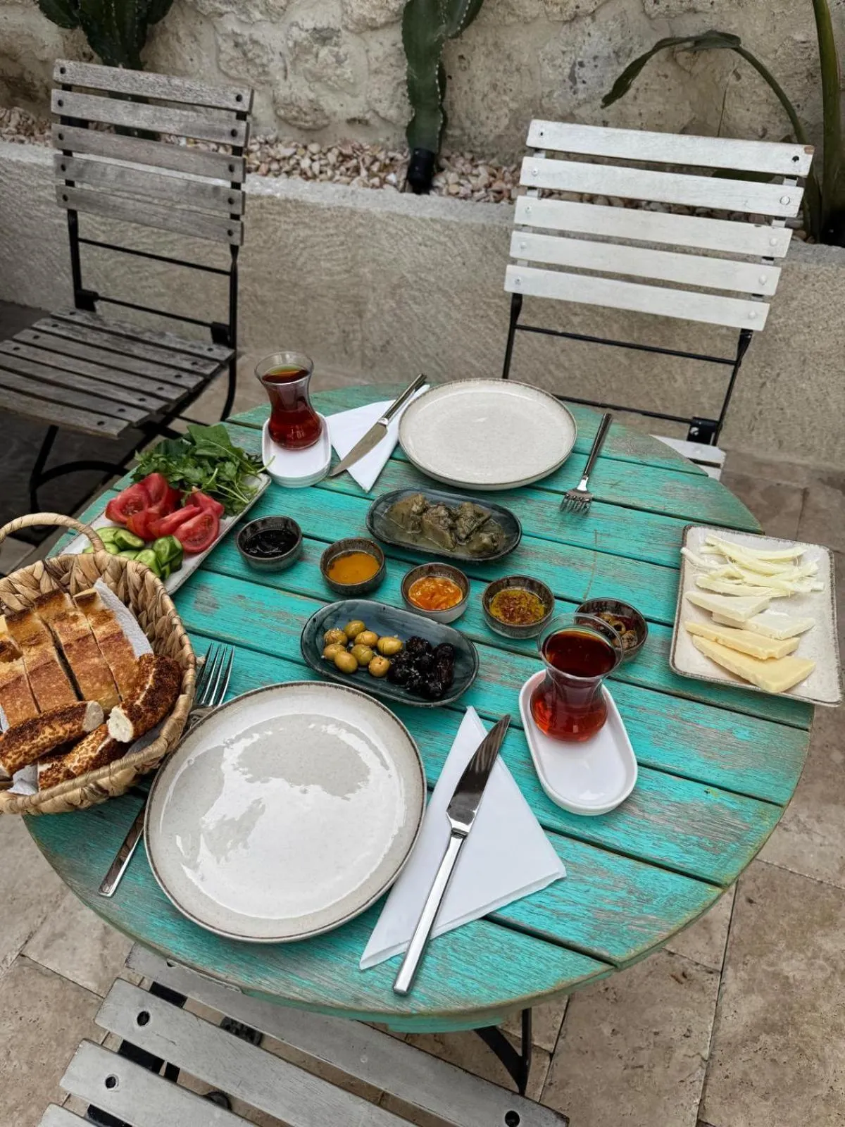 Breakfast in Moon Hotel Alaçatı