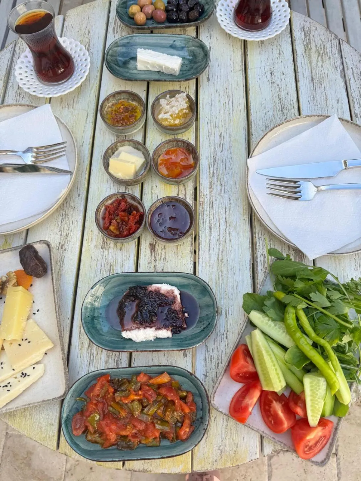 Breakfast in Moon Hotel Alaçatı