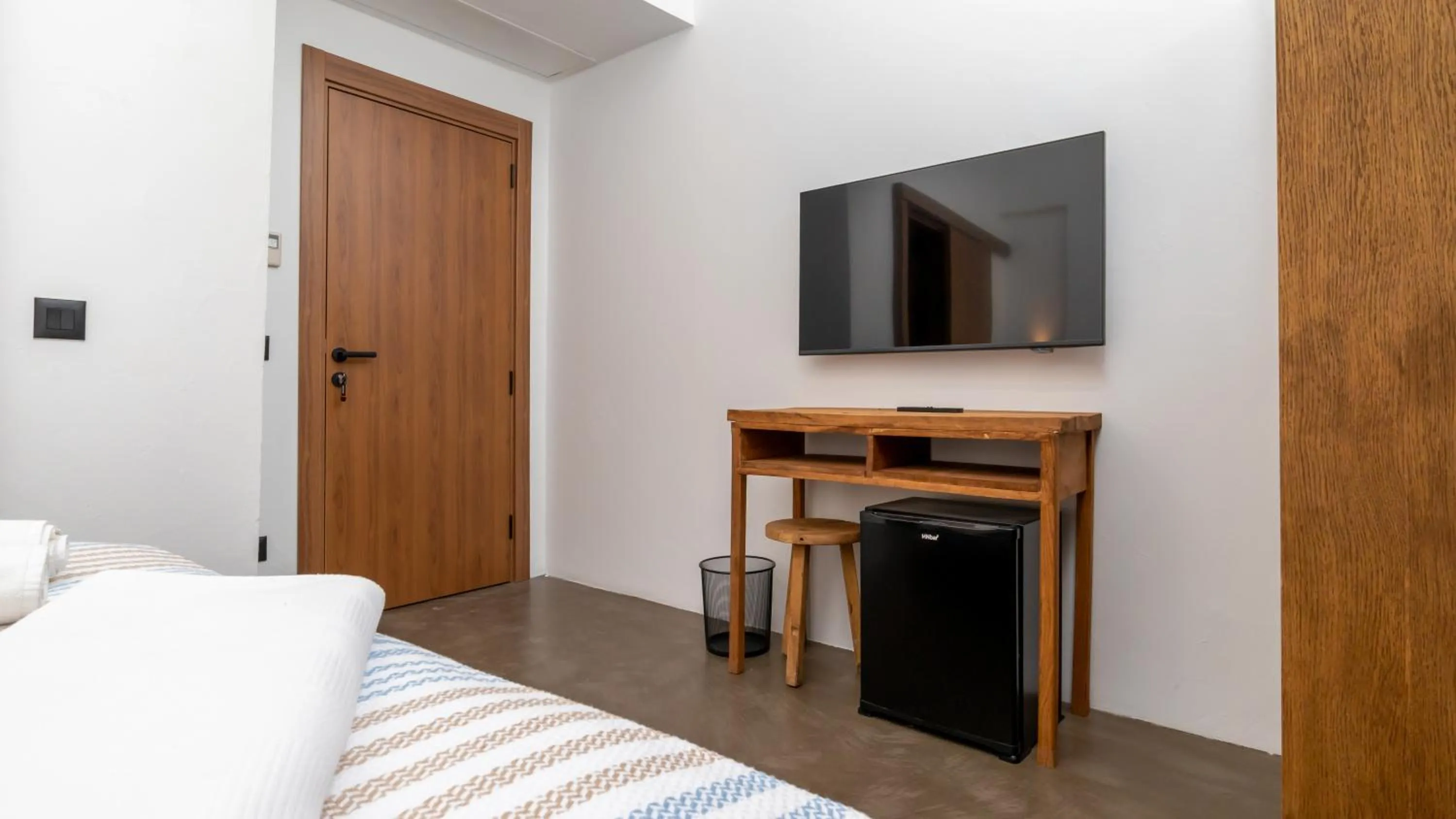 TV and multimedia, Bed in Moon Hotel Alaçatı