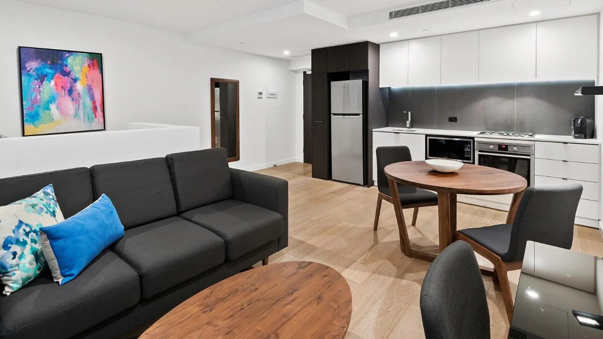 Living room in District South Yarra